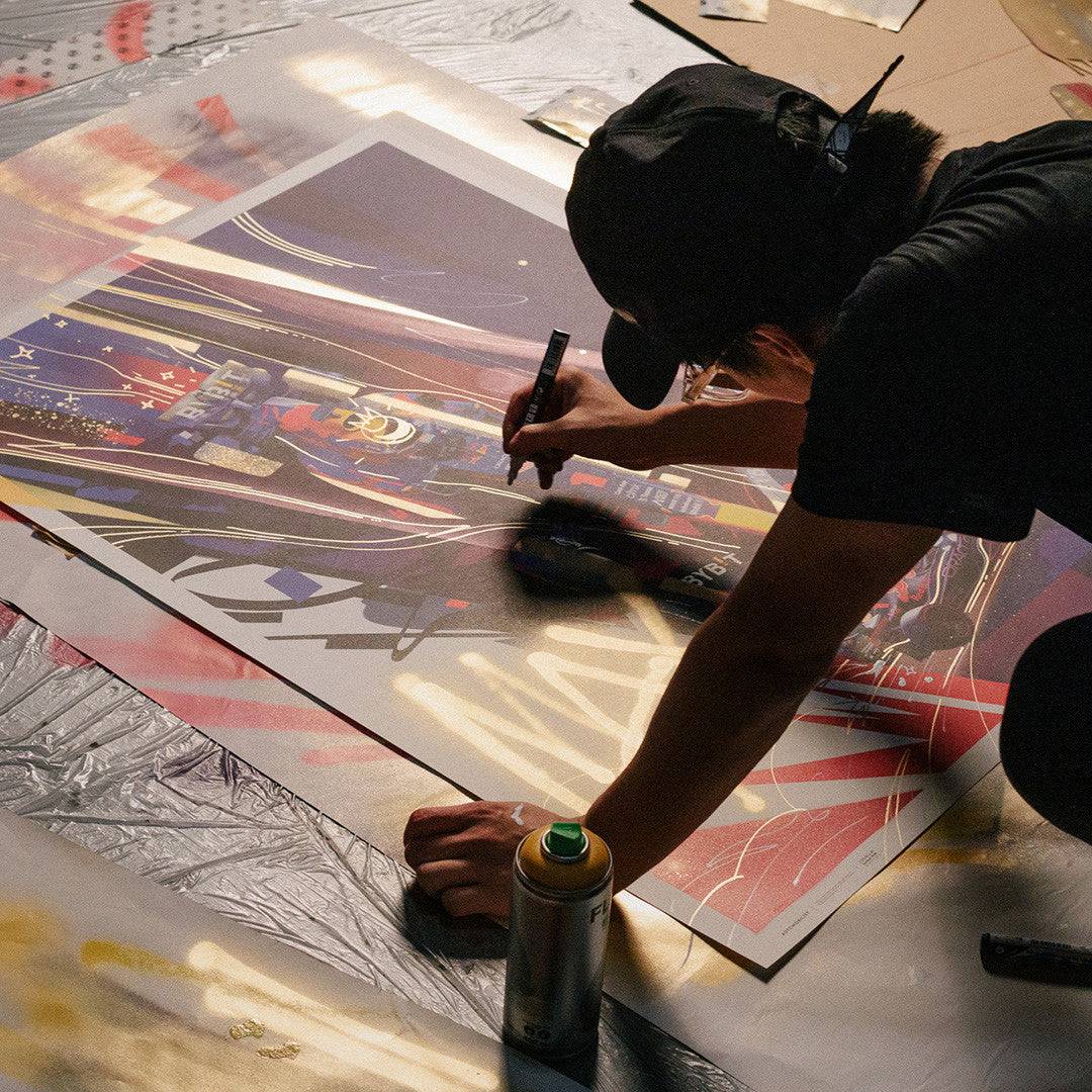 Oracle Red Bull Racing - Max Verstappen - Art to the Max - 2022 | Art Edition | #01/25