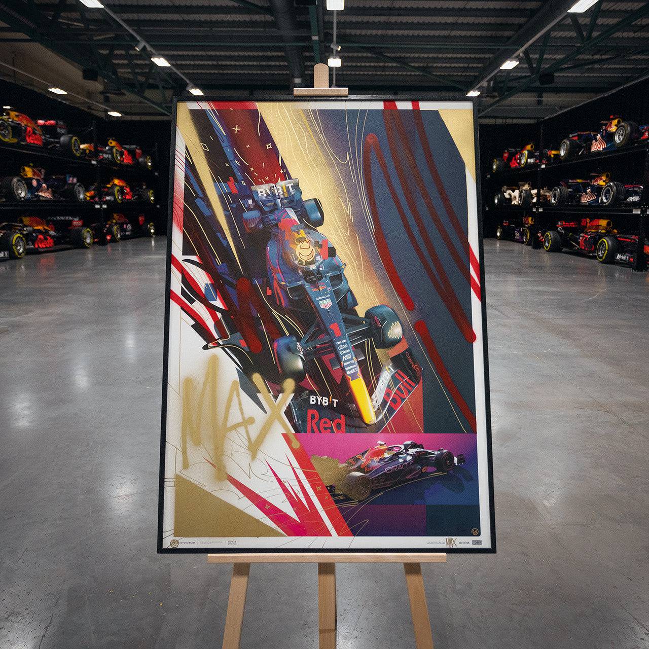 Oracle Red Bull Racing - Max Verstappen - Art to the Max - 2022 | Art Edition | #01/25