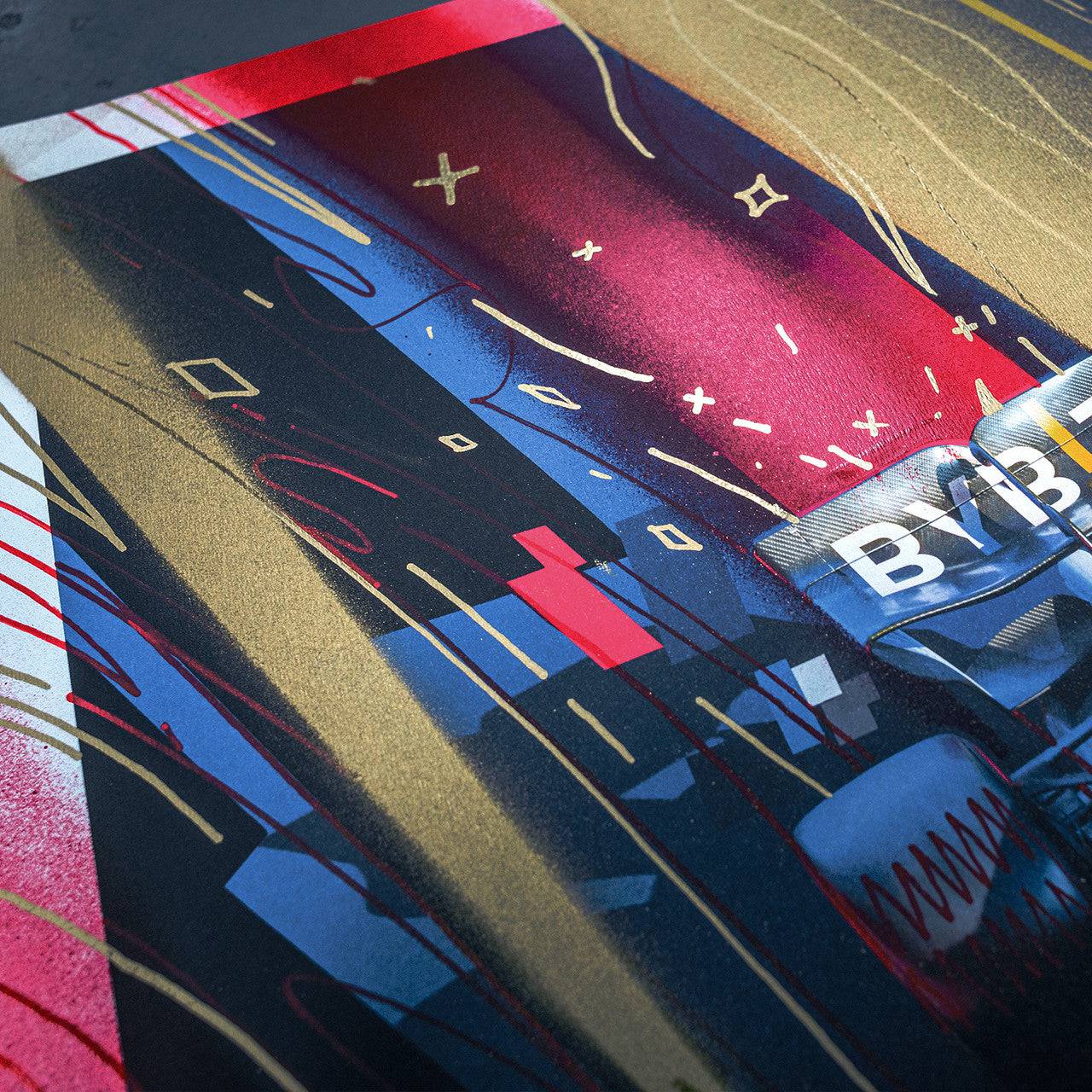 Oracle Red Bull Racing - Max Verstappen - Art to the Max - 2022 | Art Edition | #01/25