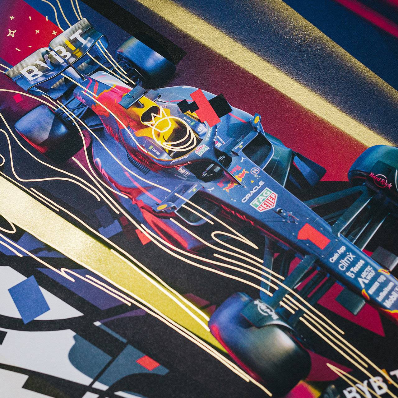 Oracle Red Bull Racing - Max Verstappen - Art to the Max - 2022 | Art Edition | #20/25