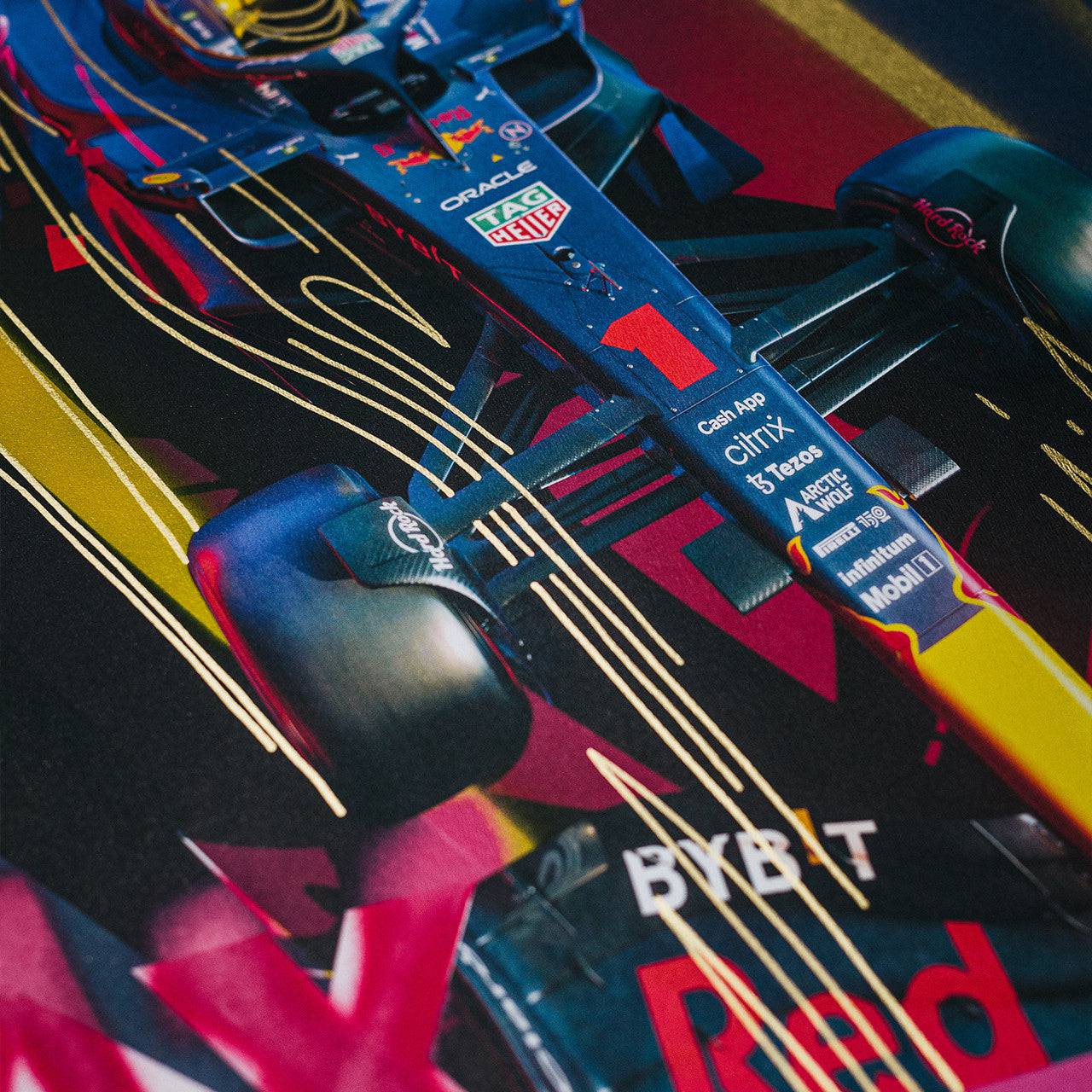 Oracle Red Bull Racing - Max Verstappen - Art to the Max - 2022 | Art Edition | #20/25