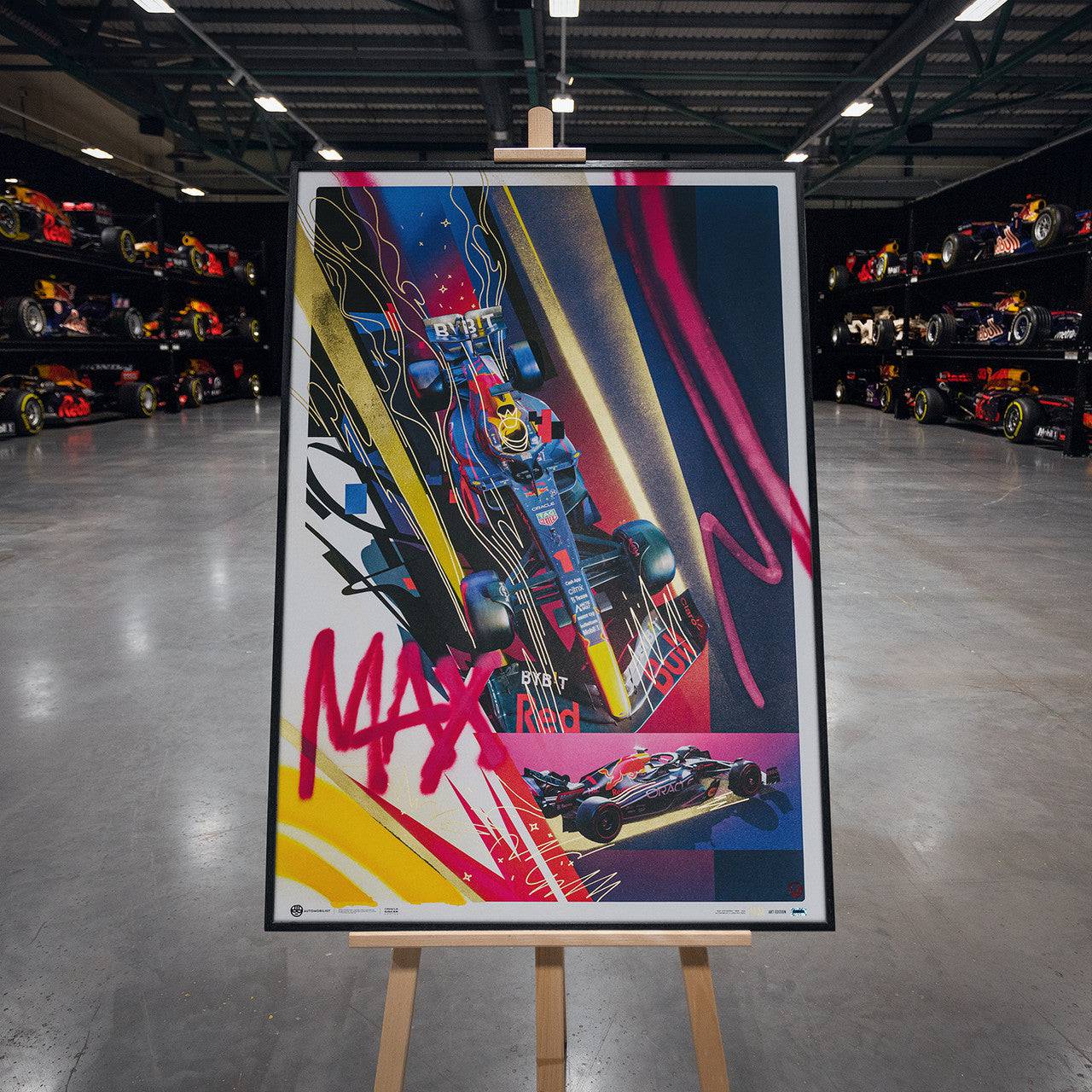 Oracle Red Bull Racing - Max Verstappen - Art to the Max - 2022 | Art Edition | #20/25