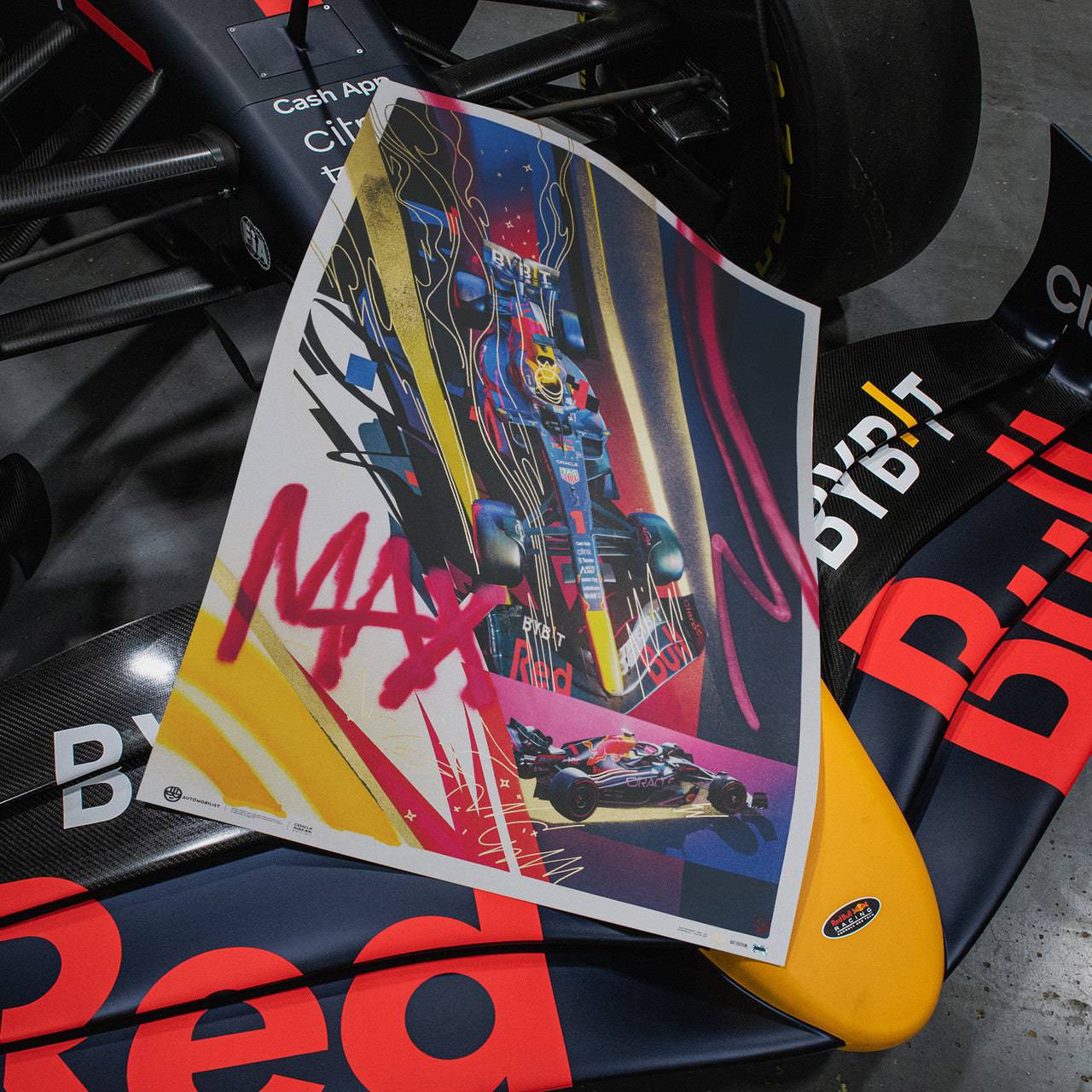 Oracle Red Bull Racing - Max Verstappen - Art to the Max - 2022 | Art Edition | #20/25
