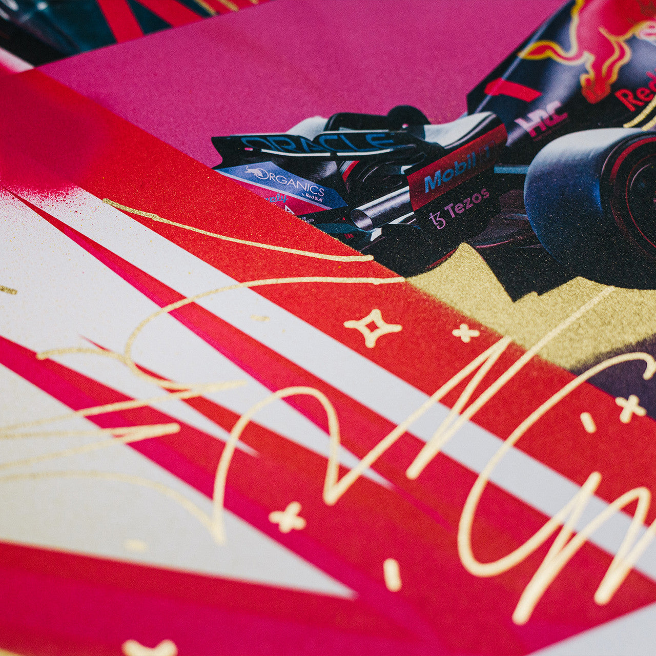 Oracle Red Bull Racing - Max Verstappen - Art to the Max - 2022 | Art Edition | #20/25