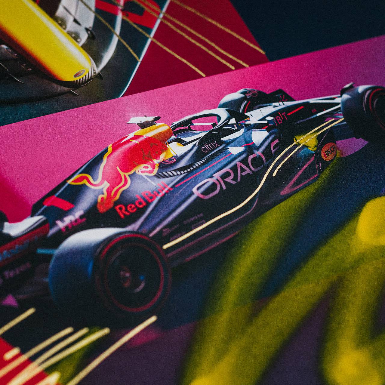 Oracle Red Bull Racing - Max Verstappen - Art to the Max - 2022 | Art Edition | #21/25