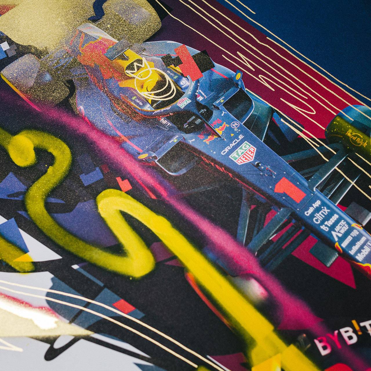 Oracle Red Bull Racing - Max Verstappen - Art to the Max - 2022 | Art Edition | #21/25