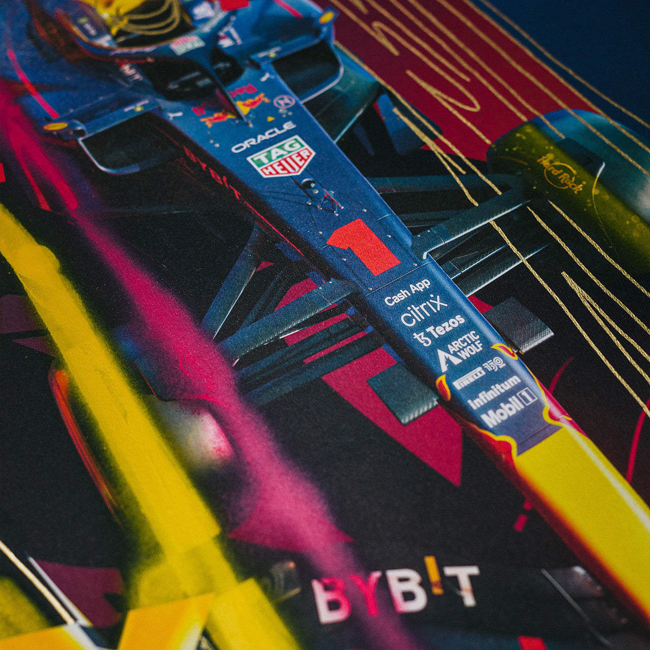 Oracle Red Bull Racing - Max Verstappen - Art to the Max - 2022 | Art Edition | #21/25