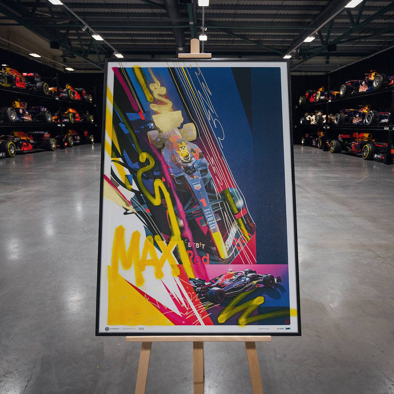 Oracle Red Bull Racing - Max Verstappen - Art to the Max - 2022 | Art Edition | #21/25