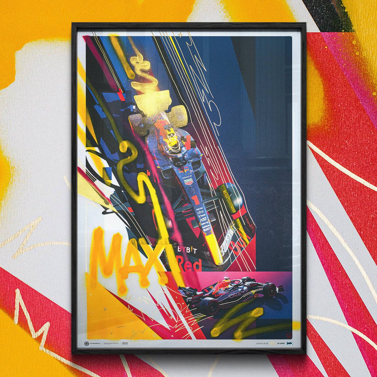 Oracle Red Bull Racing - Max Verstappen - Art to the Max - 2022 | Art Edition | #21/25