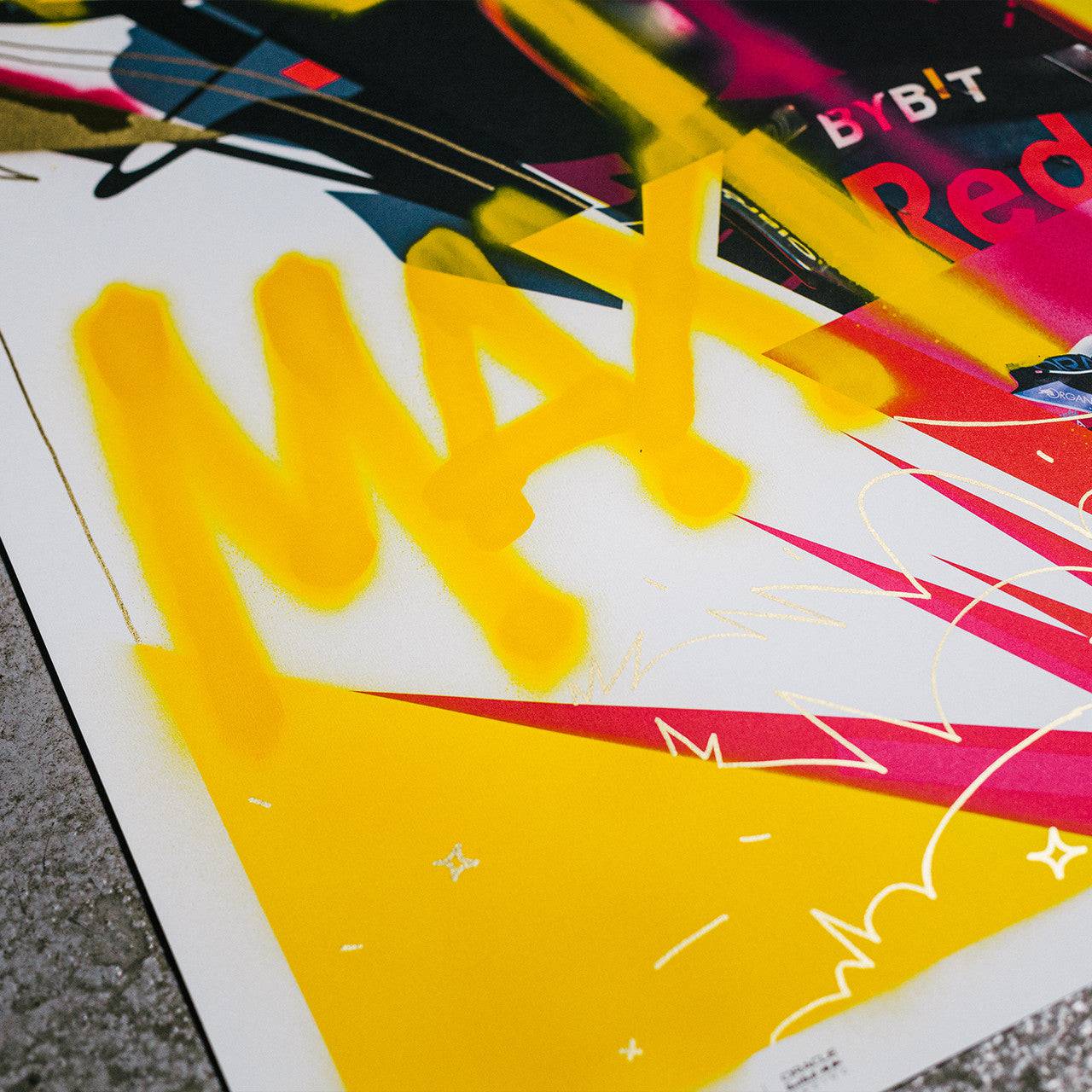 Oracle Red Bull Racing - Max Verstappen - Art to the Max - 2022 | Art Edition | #21/25