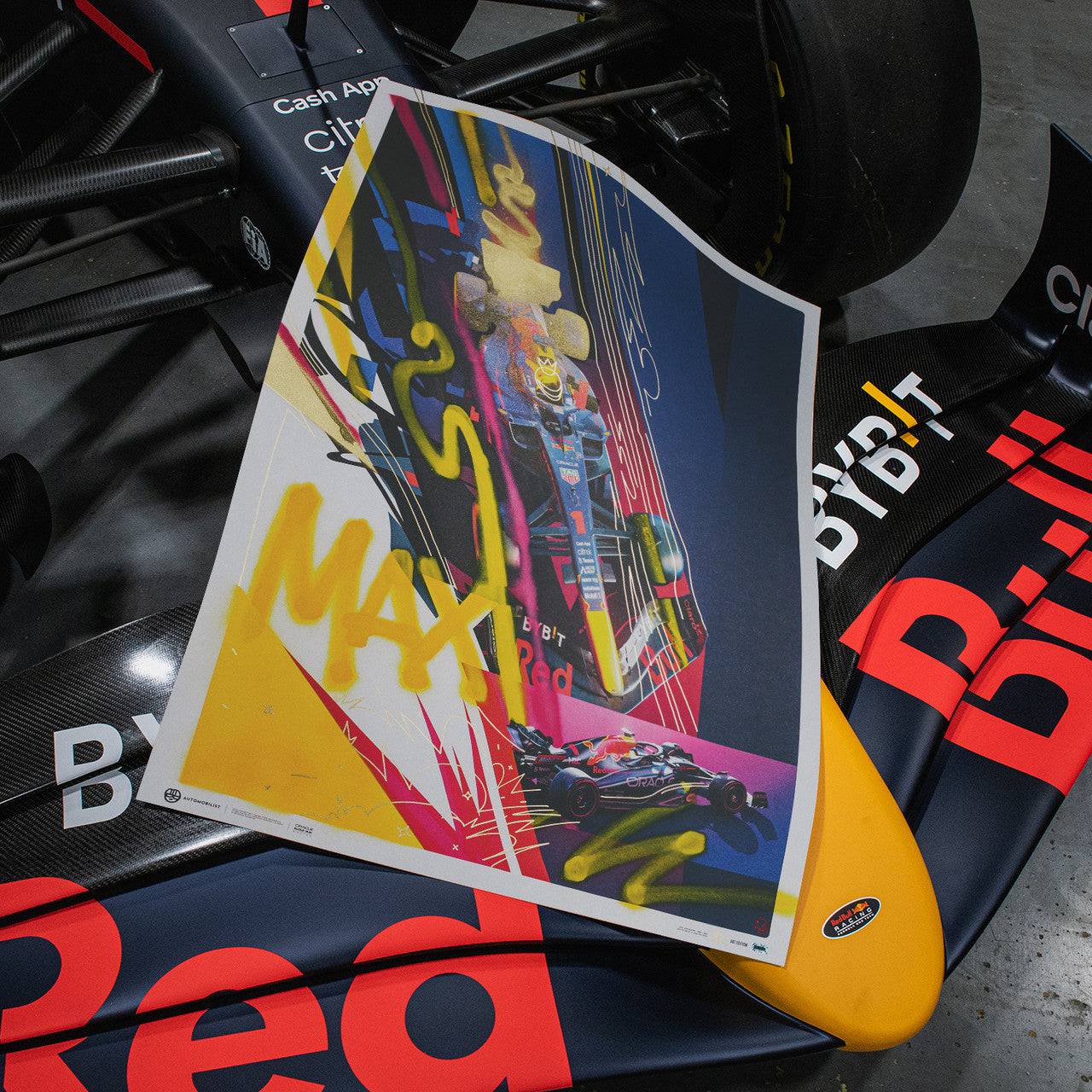 Oracle Red Bull Racing - Max Verstappen - Art to the Max - 2022 | Art Edition | #21/25