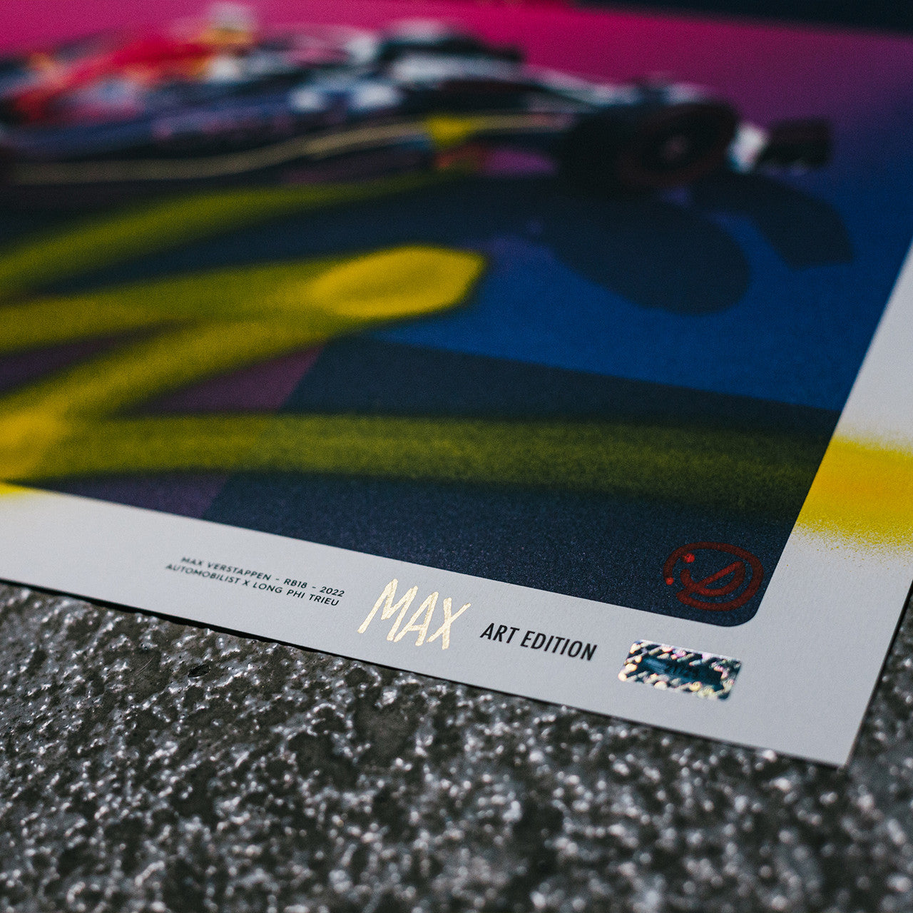 Oracle Red Bull Racing - Max Verstappen - Art to the Max - 2022 | Art Edition | #21/25