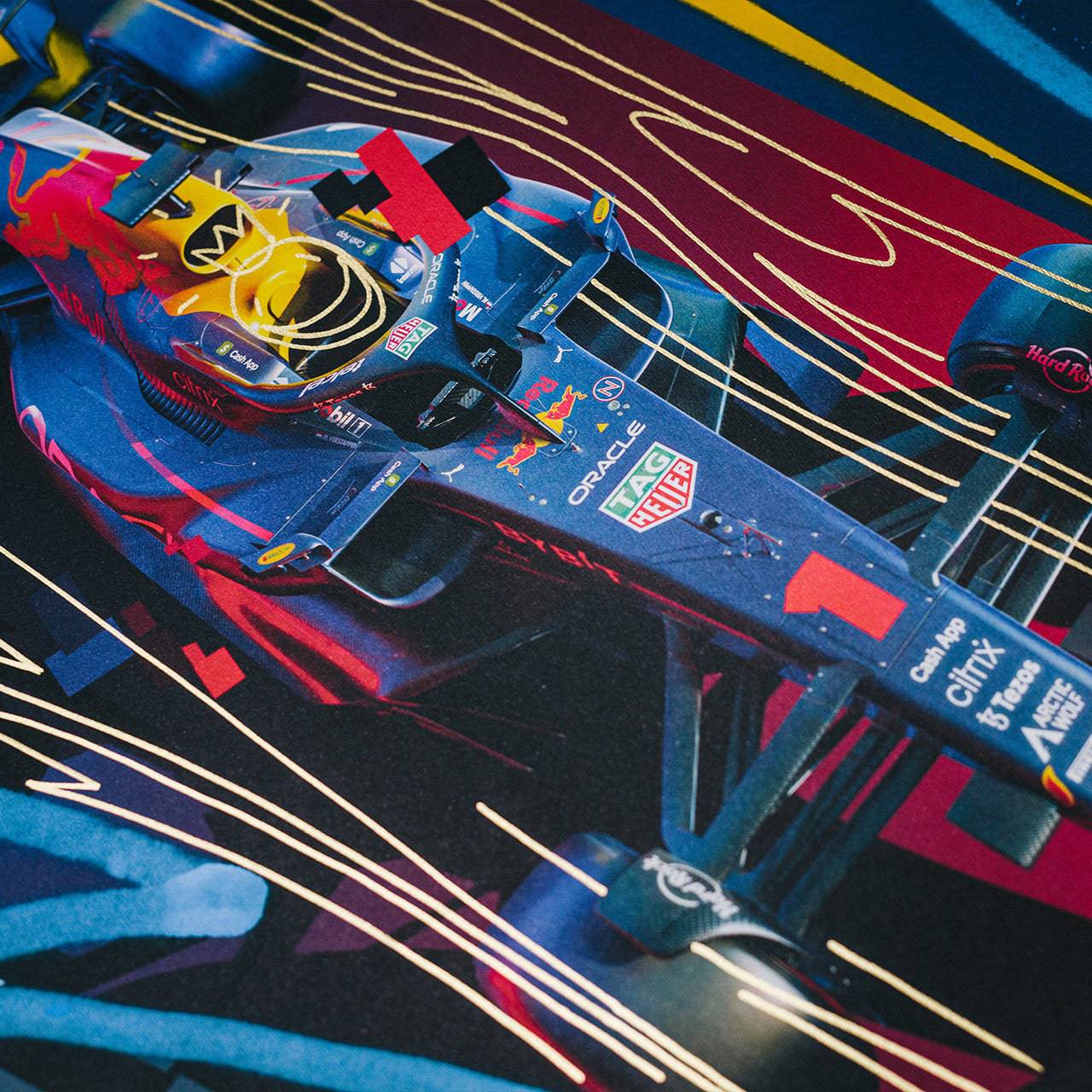 Oracle Red Bull Racing - Max Verstappen - Art to the Max - 2022 | Art Edition | #22/25