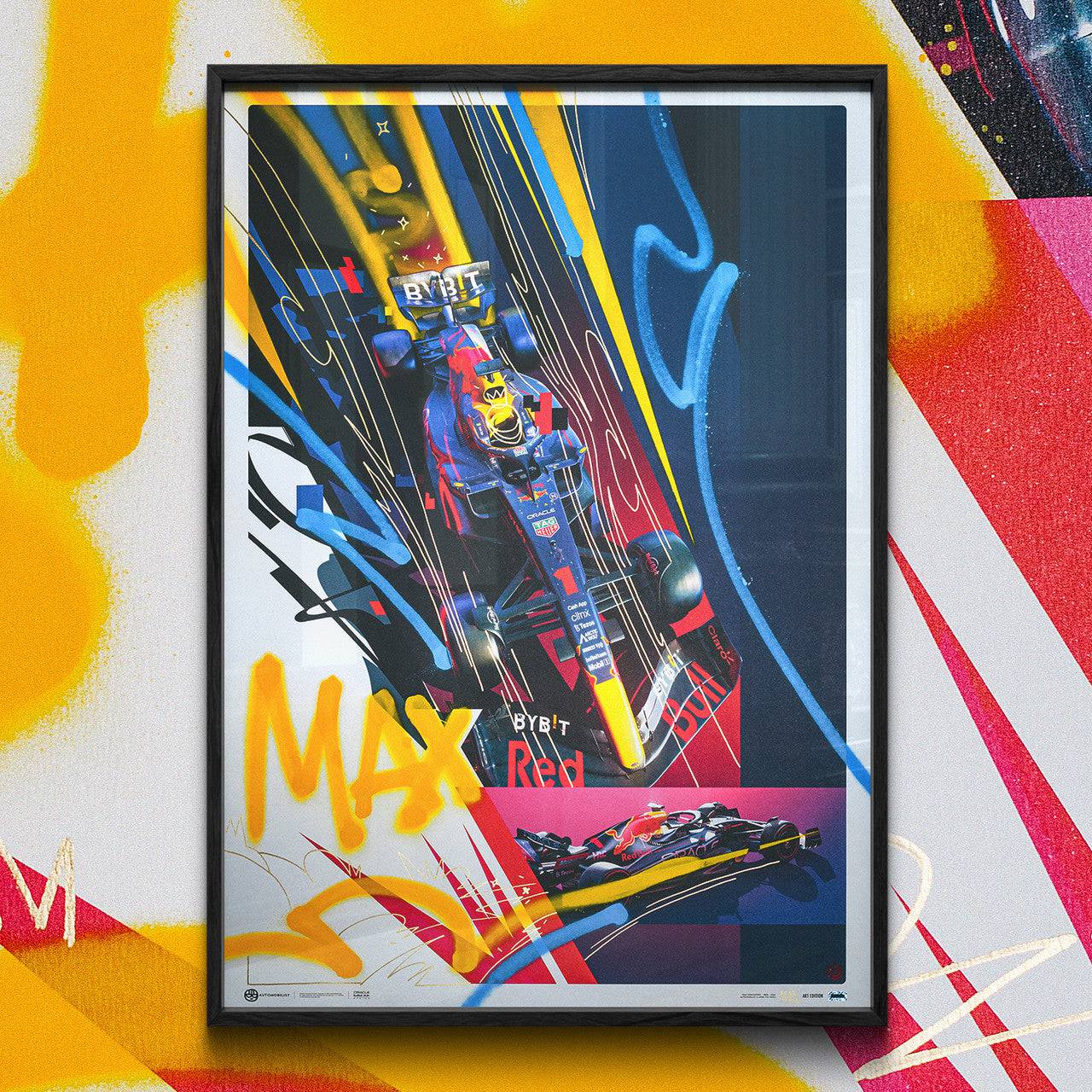Oracle Red Bull Racing - Max Verstappen - Art to the Max - 2022 | Art Edition | #22/25