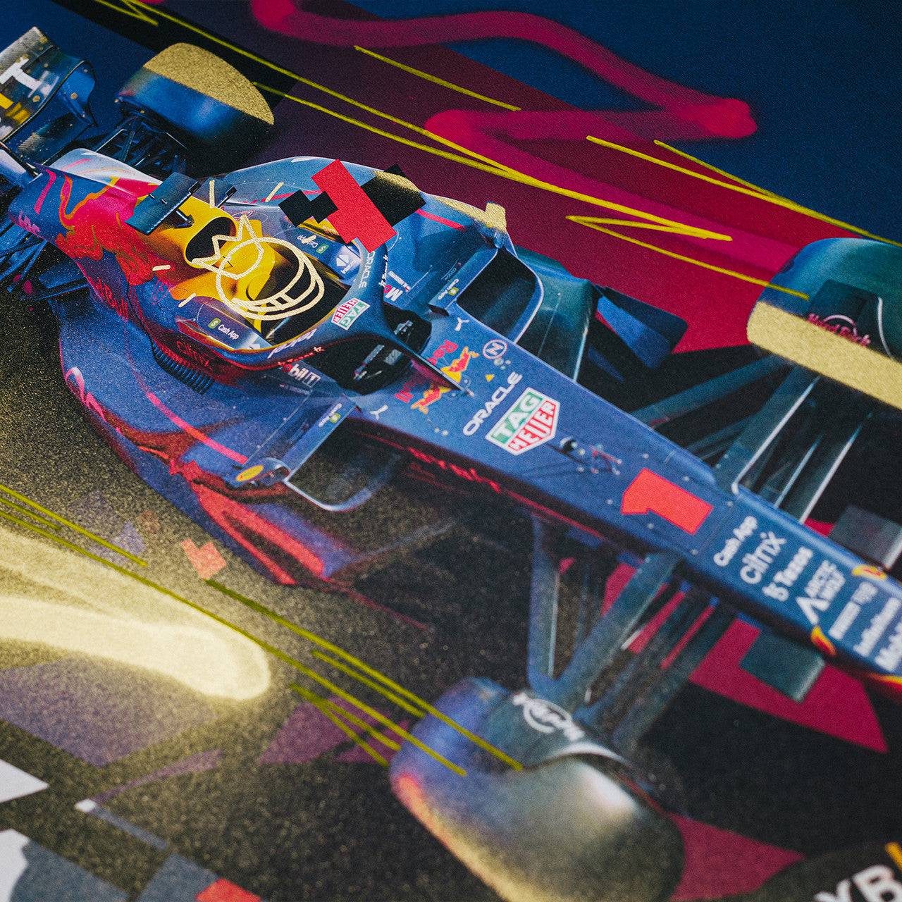 Oracle Red Bull Racing - Max Verstappen - Art to the Max - 2022 | Art Edition | #23/25