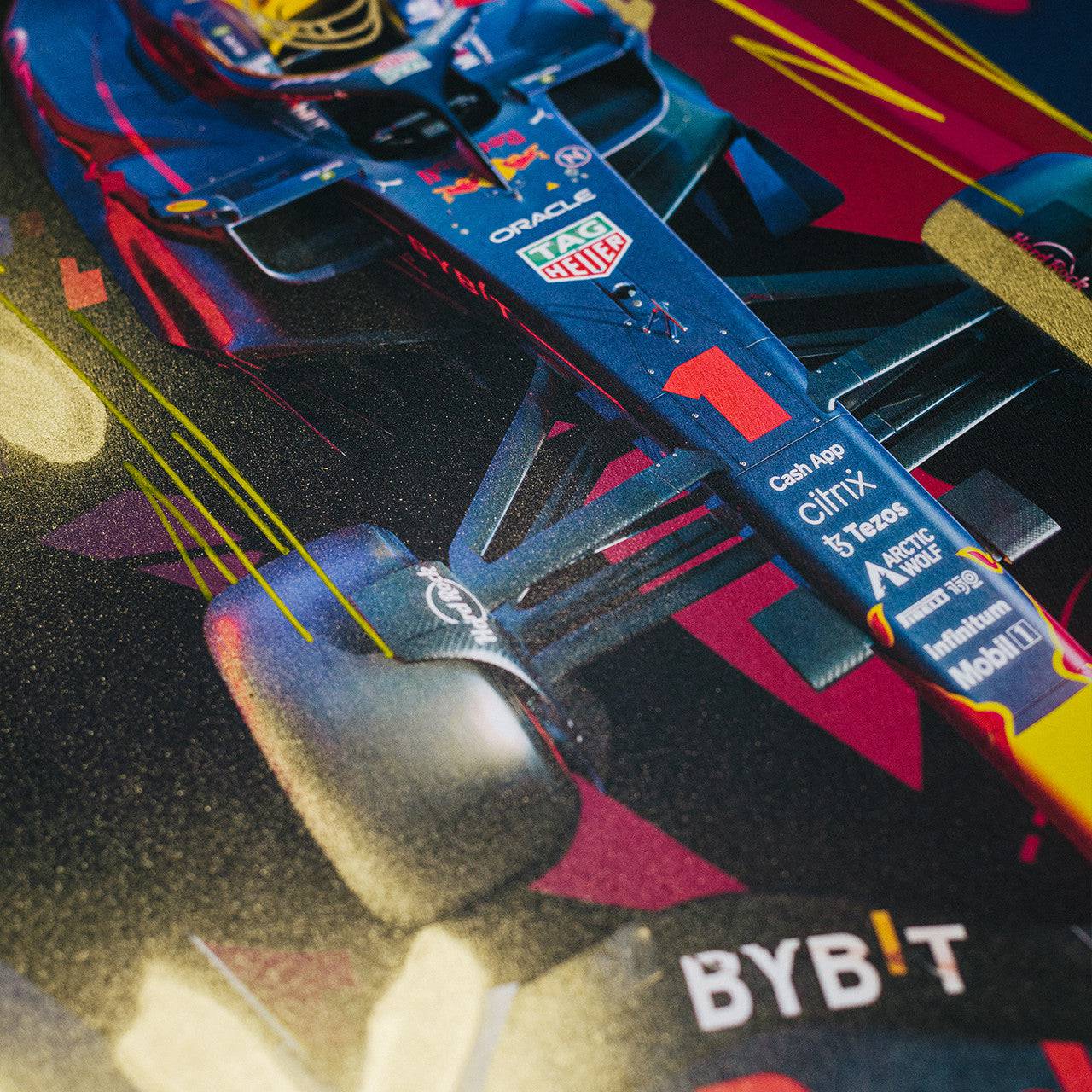 Oracle Red Bull Racing - Max Verstappen - Art to the Max - 2022 | Art Edition | #23/25