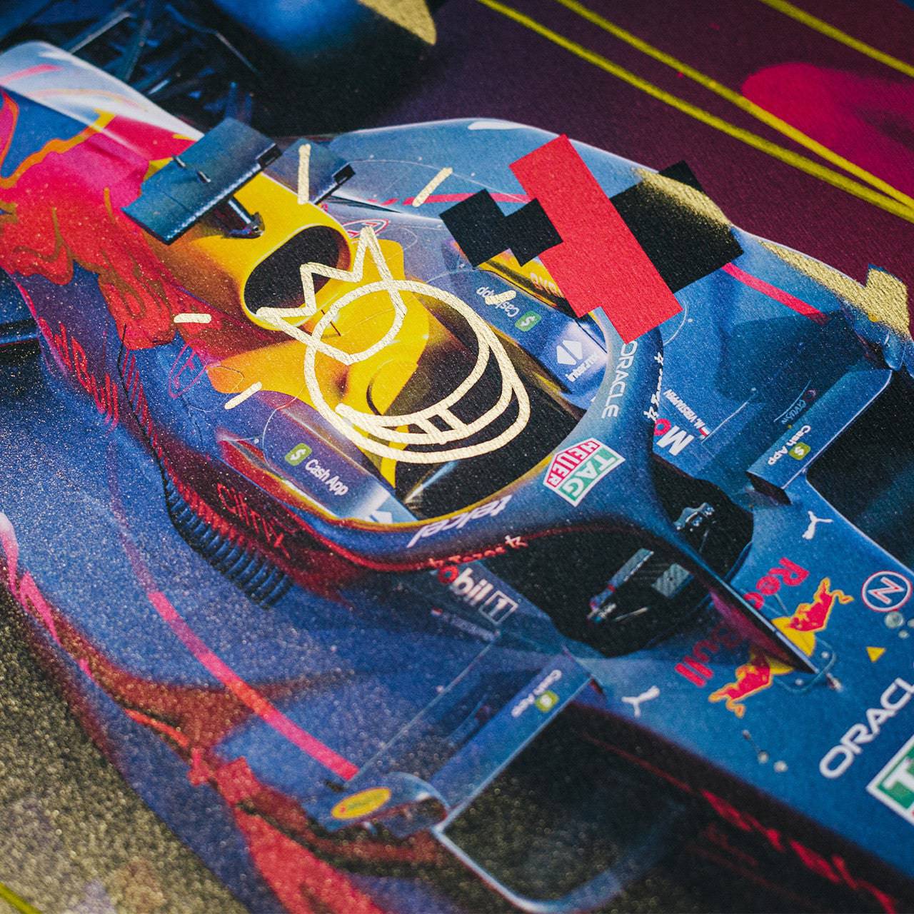Oracle Red Bull Racing - Max Verstappen - Art to the Max - 2022 | Art Edition | #23/25
