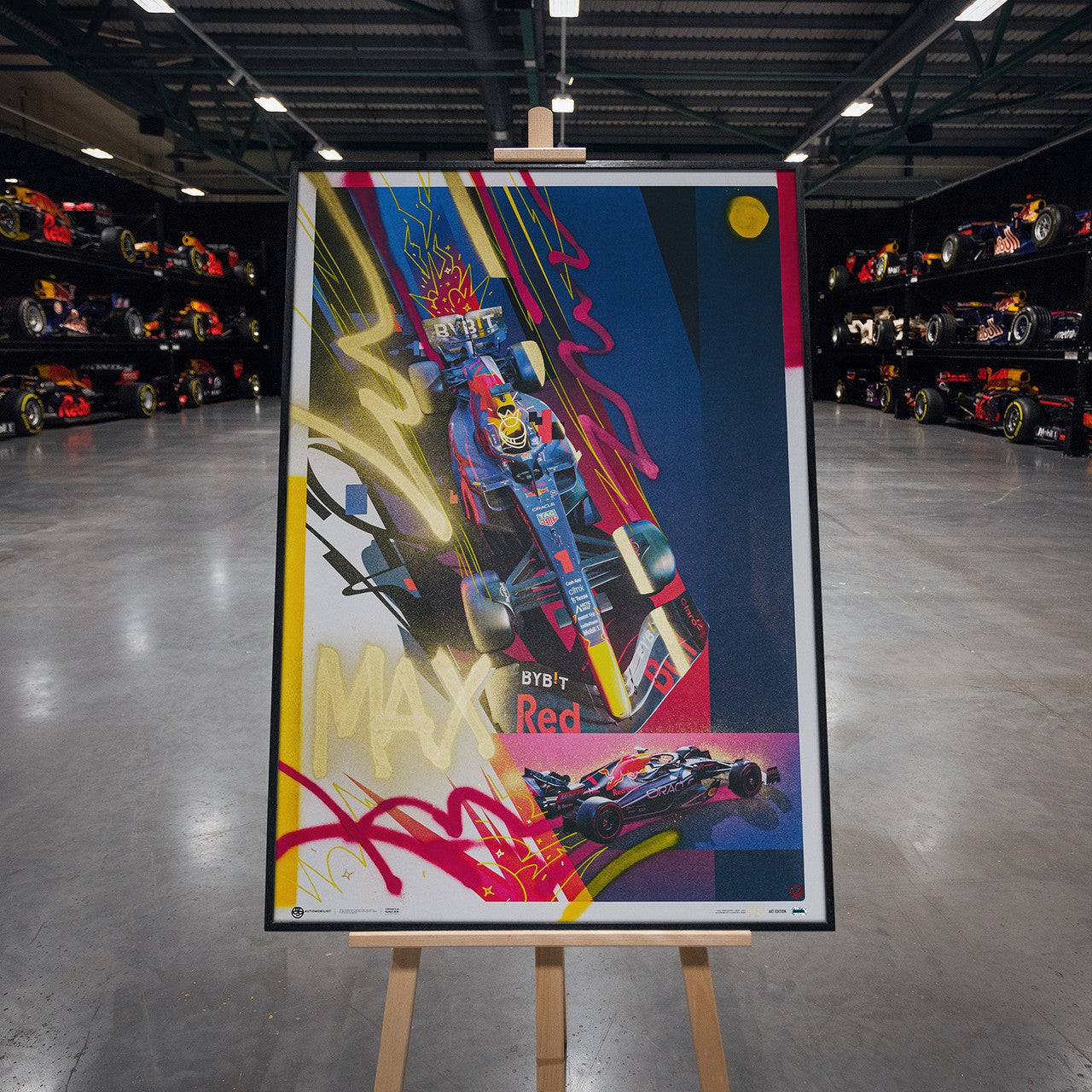 Oracle Red Bull Racing - Max Verstappen - Art to the Max - 2022 | Art Edition | #23/25