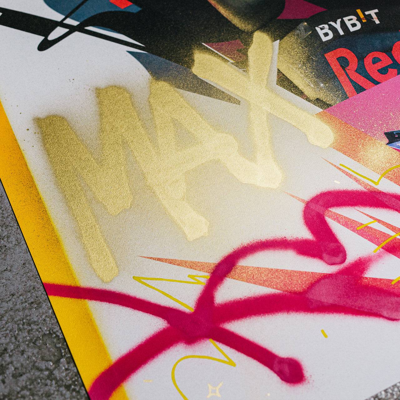 Oracle Red Bull Racing - Max Verstappen - Art to the Max - 2022 | Art Edition | #23/25