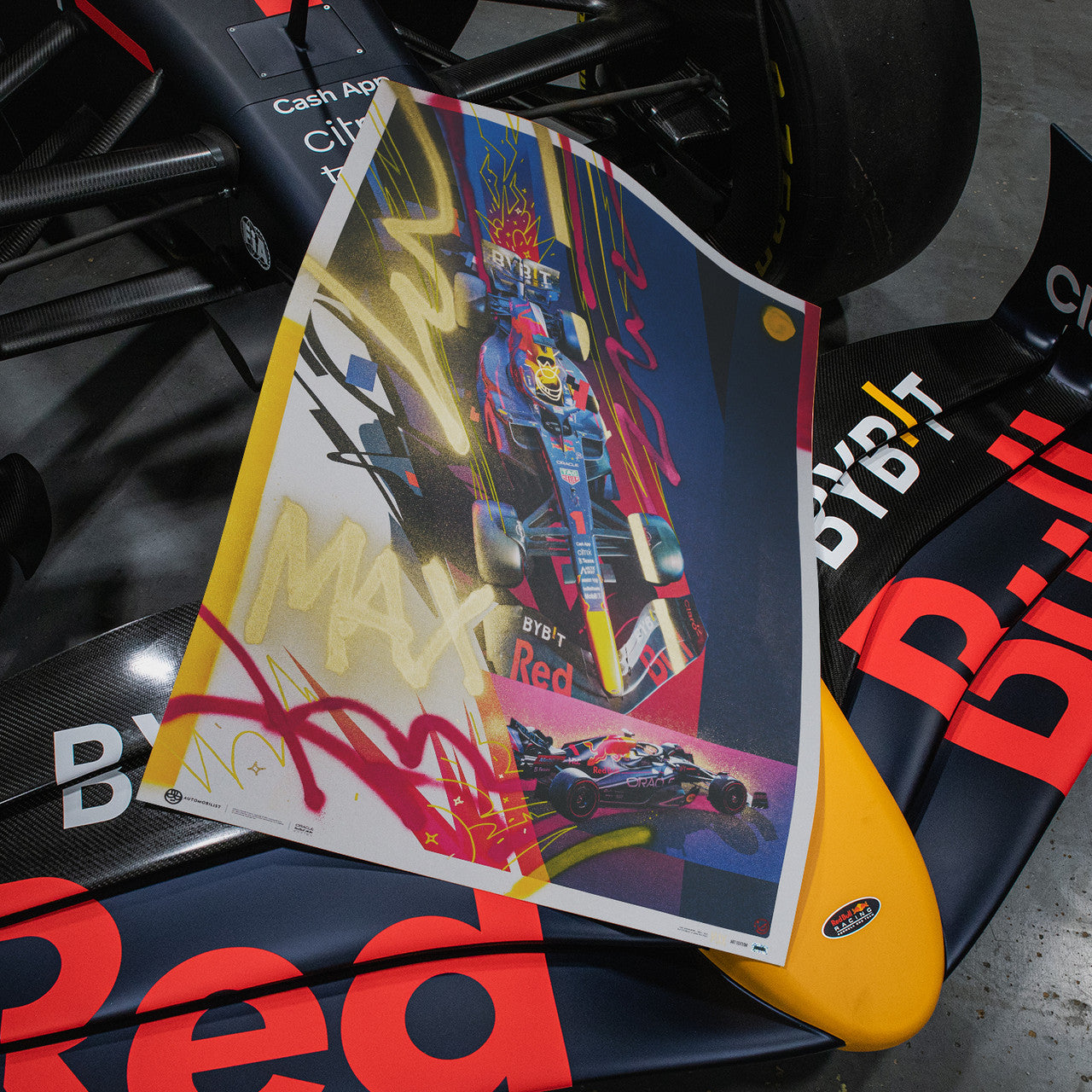 Oracle Red Bull Racing - Max Verstappen - Art to the Max - 2022 | Art Edition | #23/25