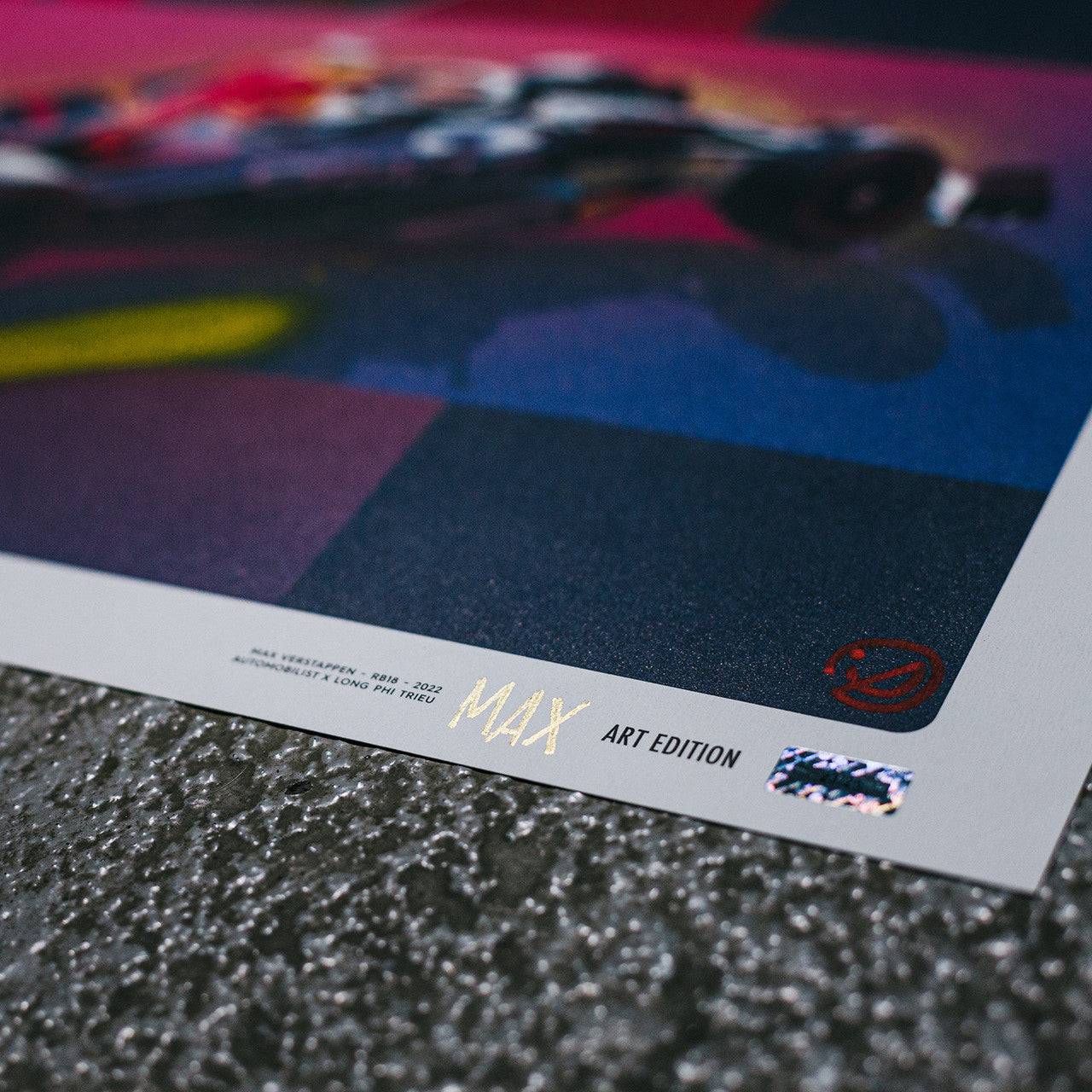 Oracle Red Bull Racing - Max Verstappen - Art to the Max - 2022 | Art Edition | #23/25