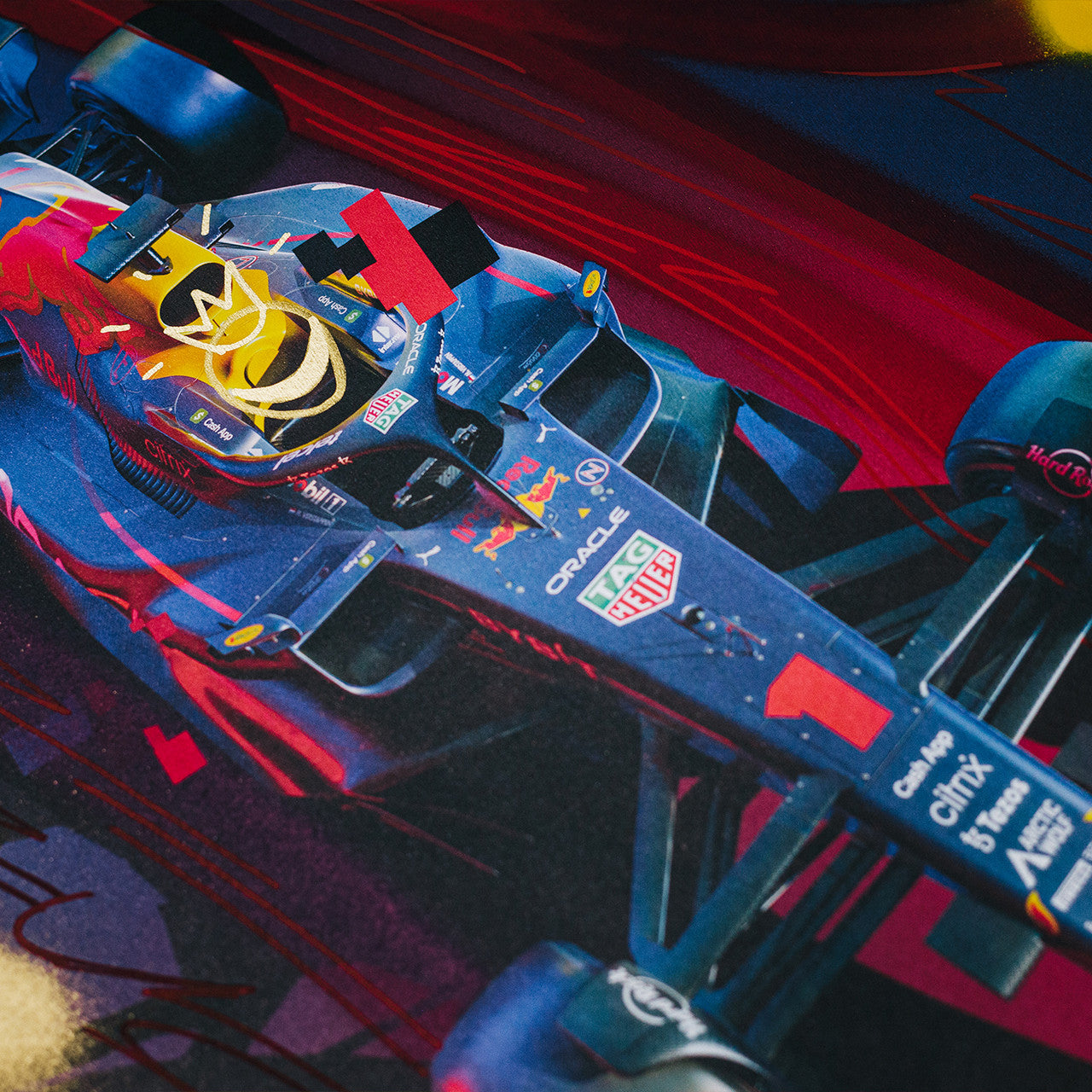 Oracle Red Bull Racing - Max Verstappen - Art to the Max - 2022 | Art Edition | #24/25