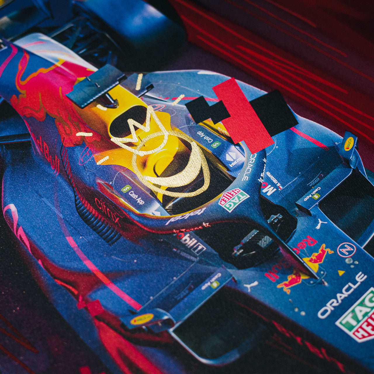 Oracle Red Bull Racing - Max Verstappen - Art to the Max - 2022 | Art Edition | #24/25