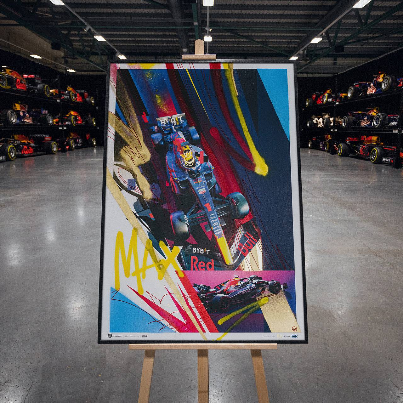 Oracle Red Bull Racing - Max Verstappen - Art to the Max - 2022 | Art Edition | #24/25