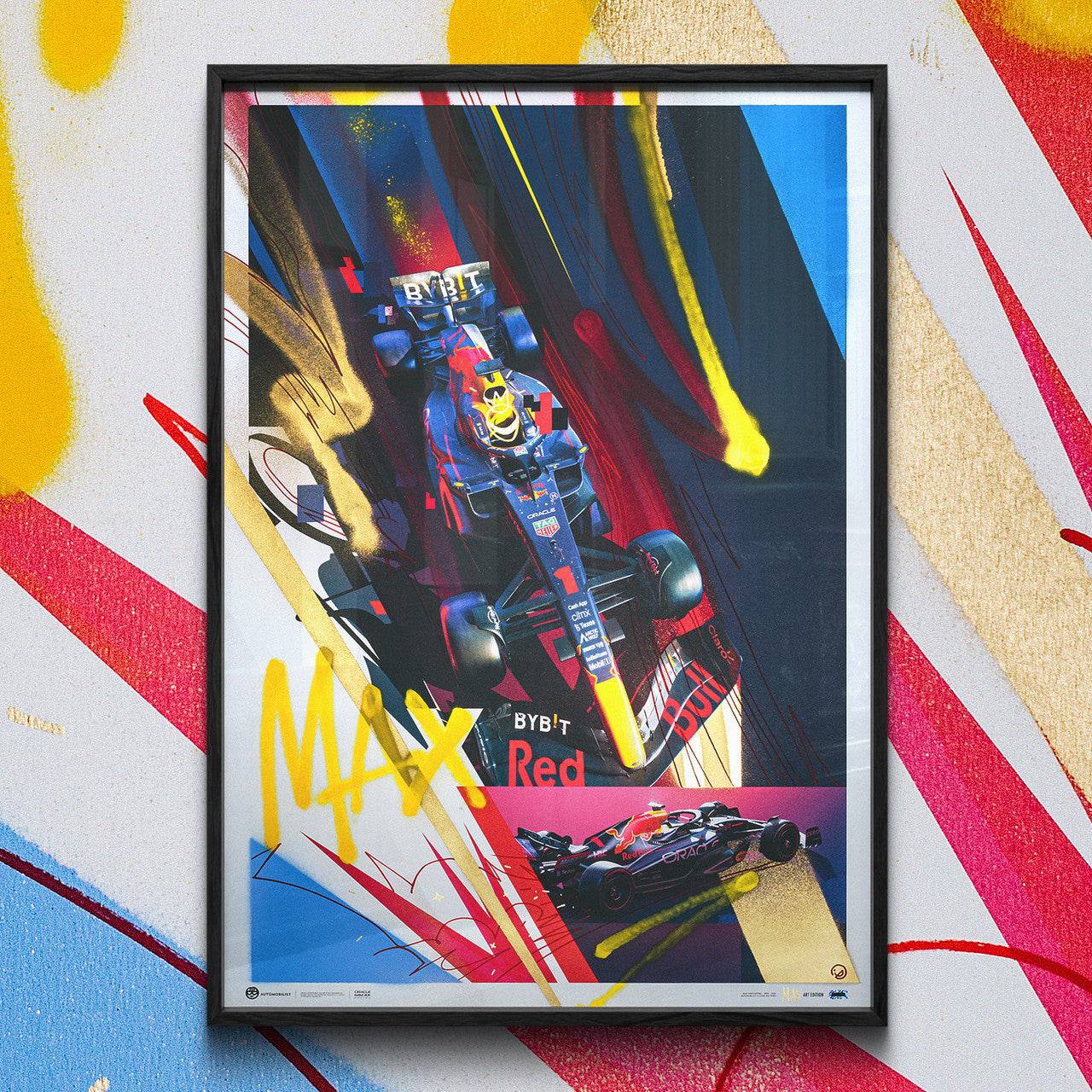 Oracle Red Bull Racing - Max Verstappen - Art to the Max - 2022 | Art Edition | #24/25