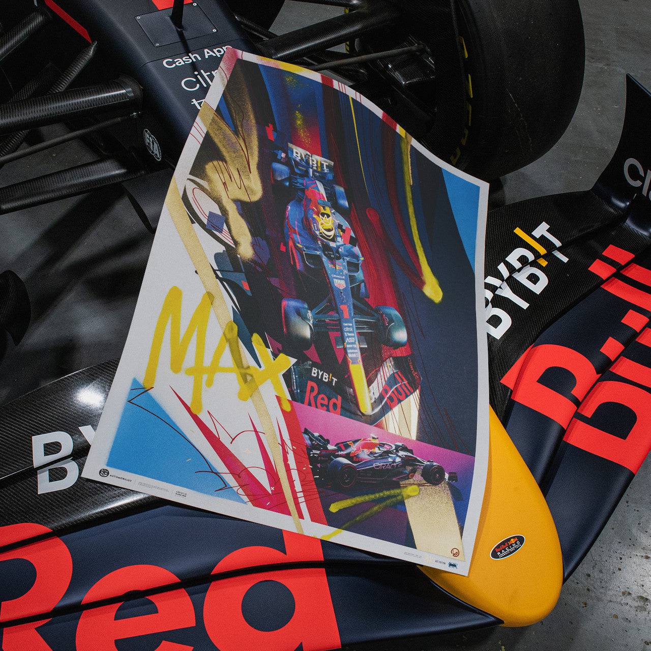 Oracle Red Bull Racing - Max Verstappen - Art to the Max - 2022 | Art Edition | #24/25