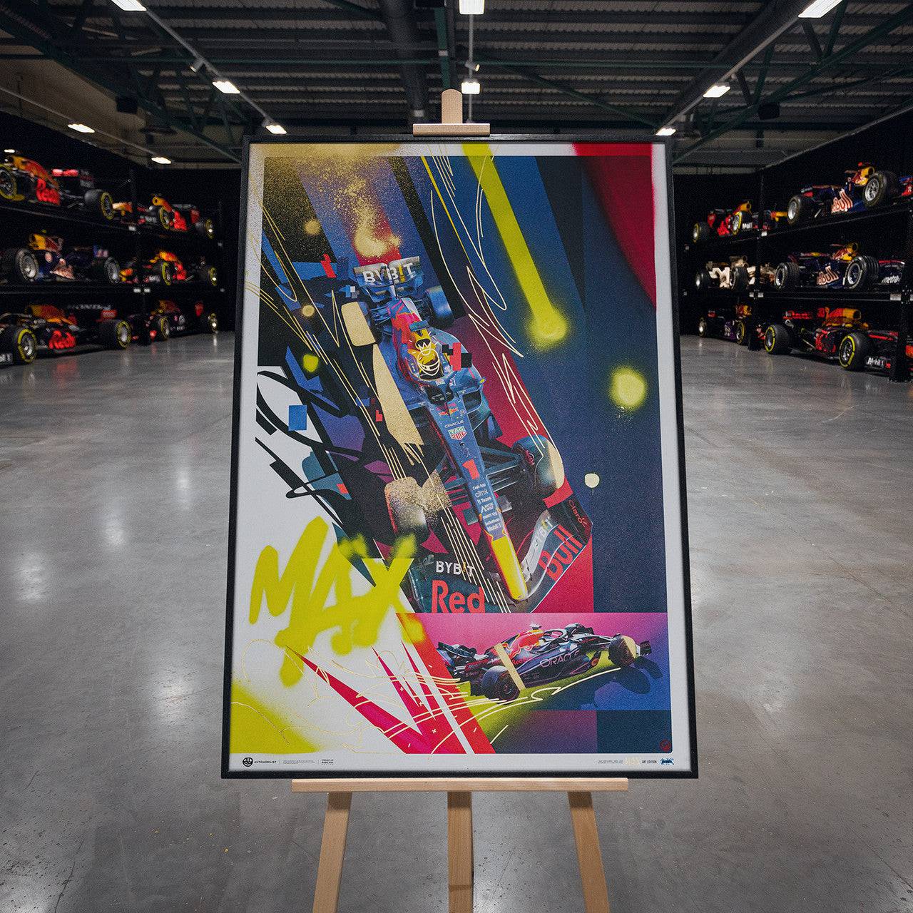 Oracle Red Bull Racing - Max Verstappen - Art to the Max - 2022 | Art Edition | #02/25