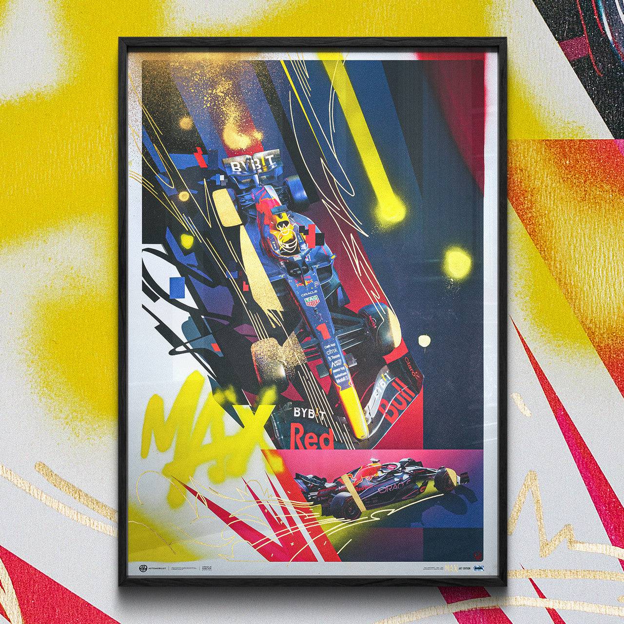 Oracle Red Bull Racing - Max Verstappen - Art to the Max - 2022 | Art Edition | #02/25
