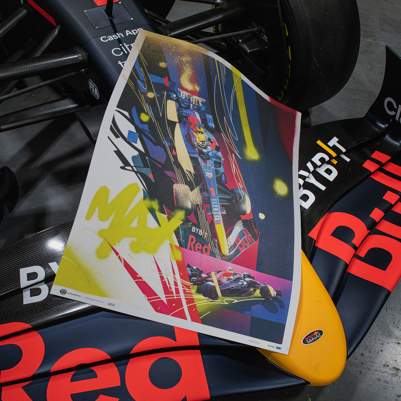 Oracle Red Bull Racing - Max Verstappen - Art to the Max - 2022 | Art Edition | #02/25