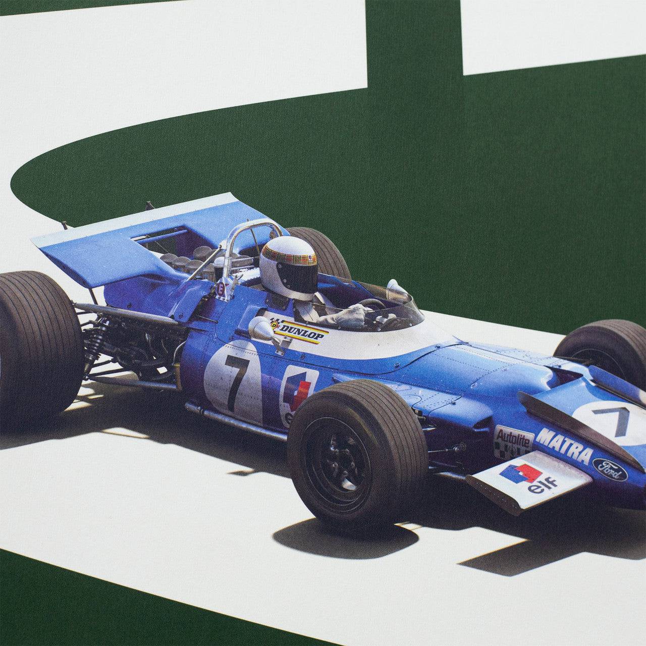 Matra MS80 - Sir Jackie Stewart - The Green Hell - Nürburgring GP - 1969 | Collector's Edition Poster