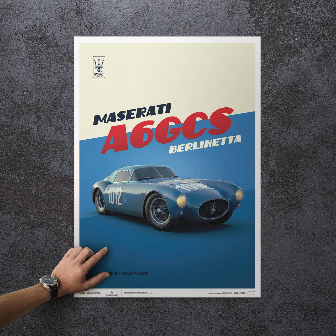 Maserati A6GCS Berlinetta - 1954 - Blue | Limited Edition