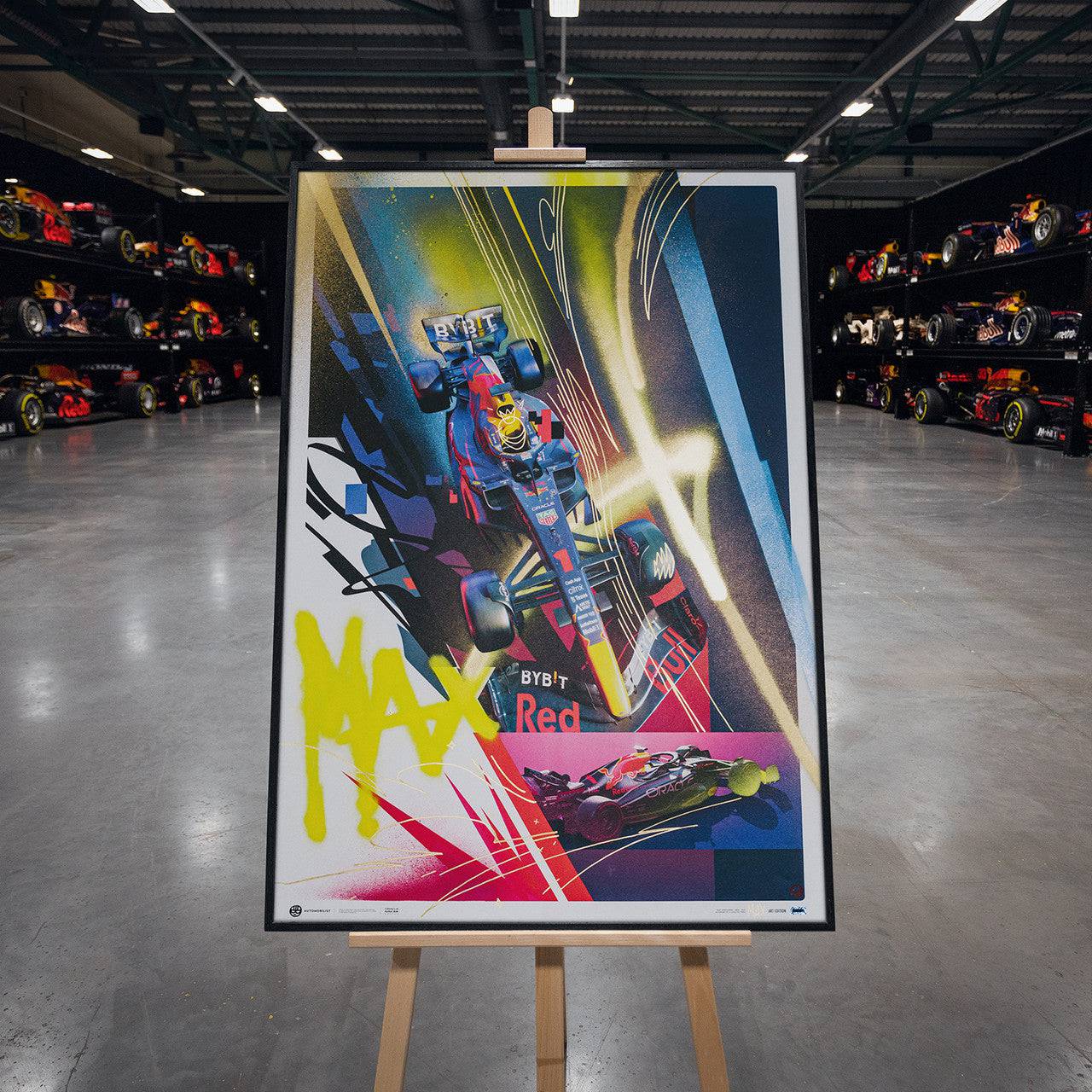 Oracle Red Bull Racing - Max Verstappen - Art to the Max - 2022 | Art Edition | #03/25