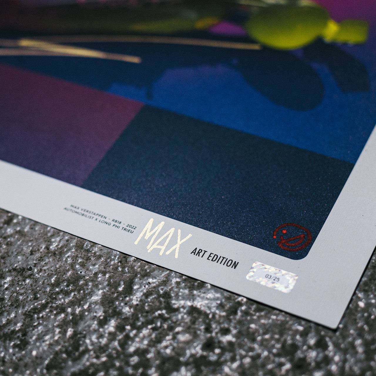 Oracle Red Bull Racing - Max Verstappen - Art to the Max - 2022 | Art Edition | #03/25