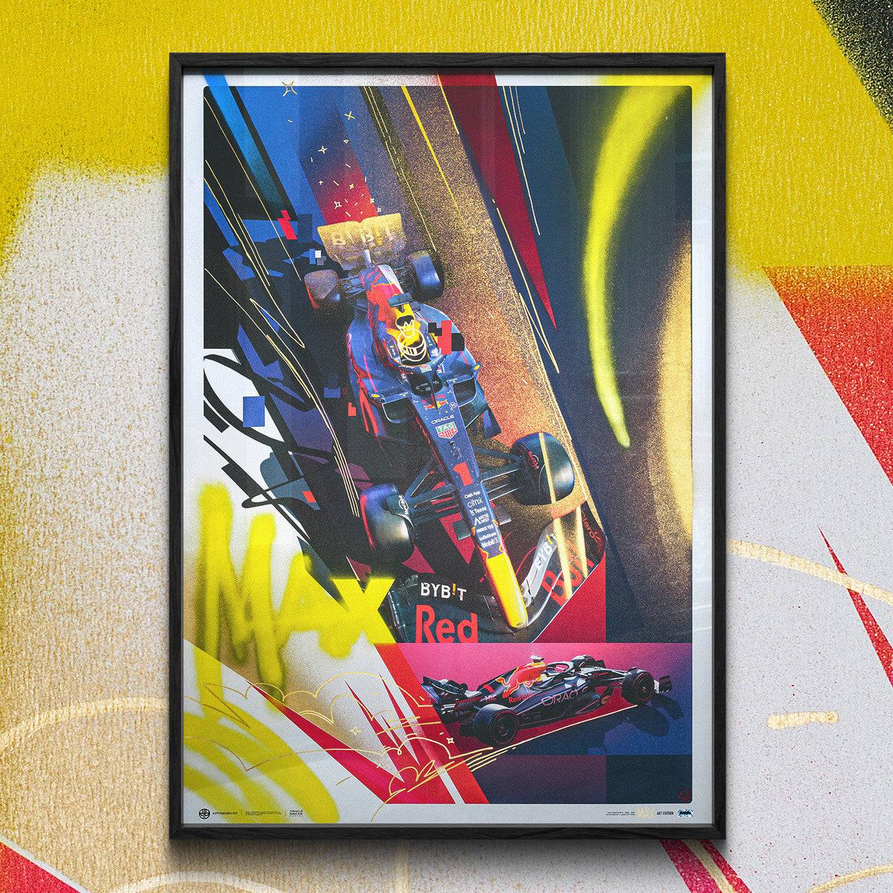 Oracle Red Bull Racing - Max Verstappen - Art to the Max - 2022 | Art Edition | #04/25