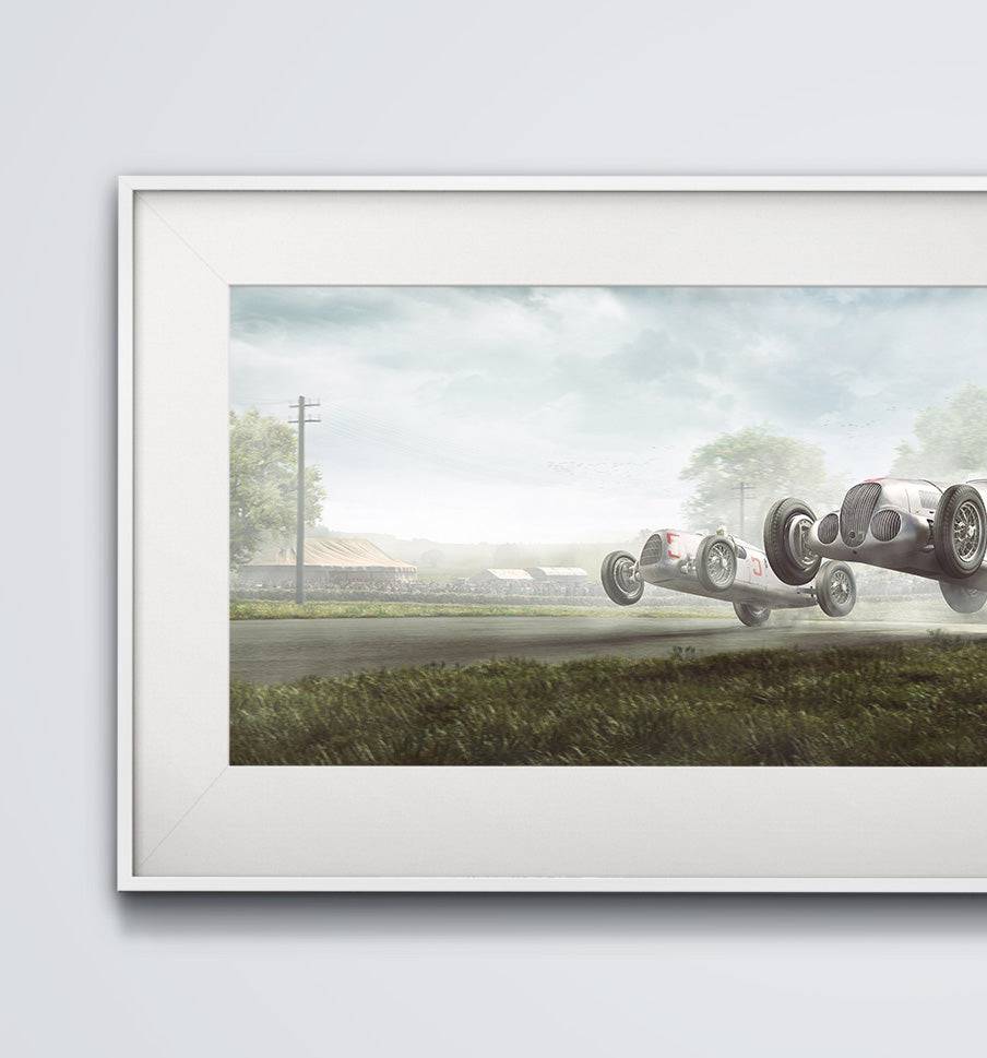 Do The Donington Hop - Mercedes-Benz & Auto Union - Donington Grand Prix - 1937 - Automobilist
