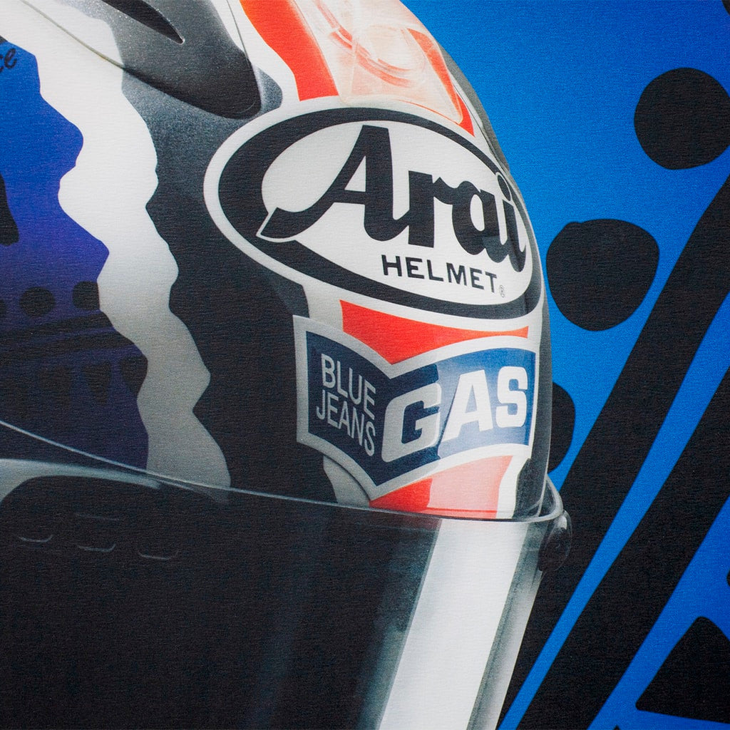 Mick Doohan - Helmet - 1999 - Poster | Signed Signed