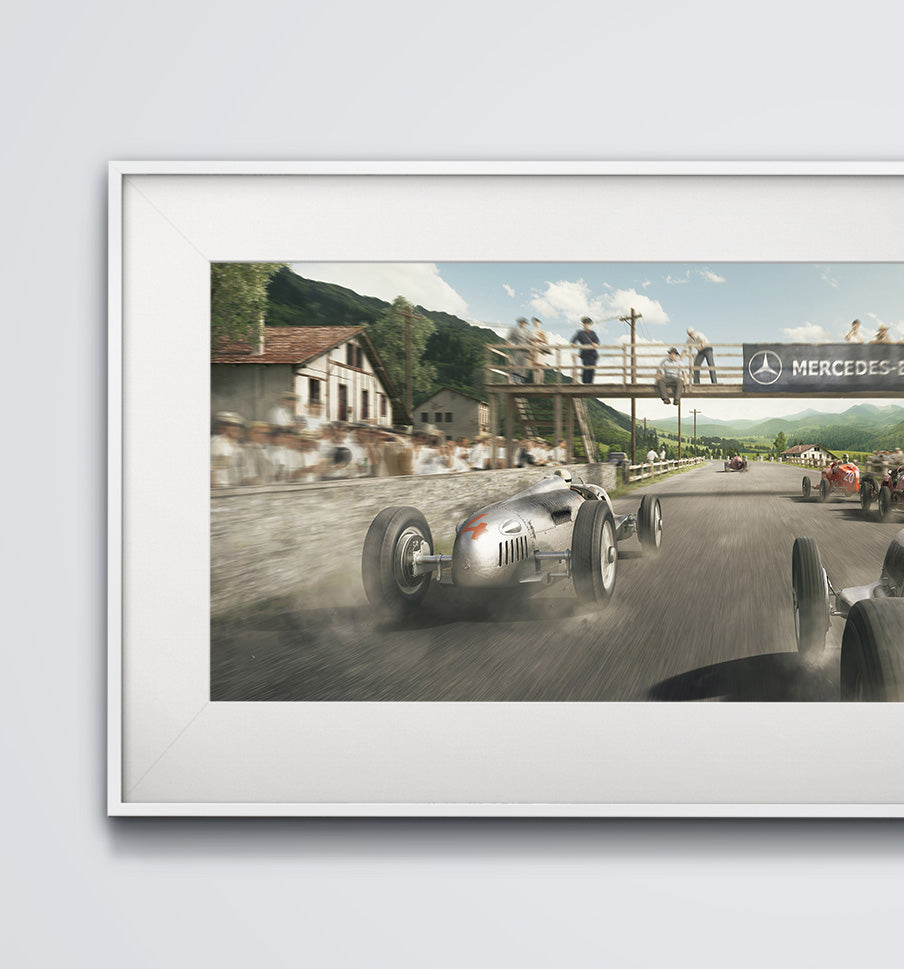 Stoned To Life - Mercedes-Benz - Silver Arrows - Luigi Fagioli - Spanish Grand Prix - 1935 - Automobilist