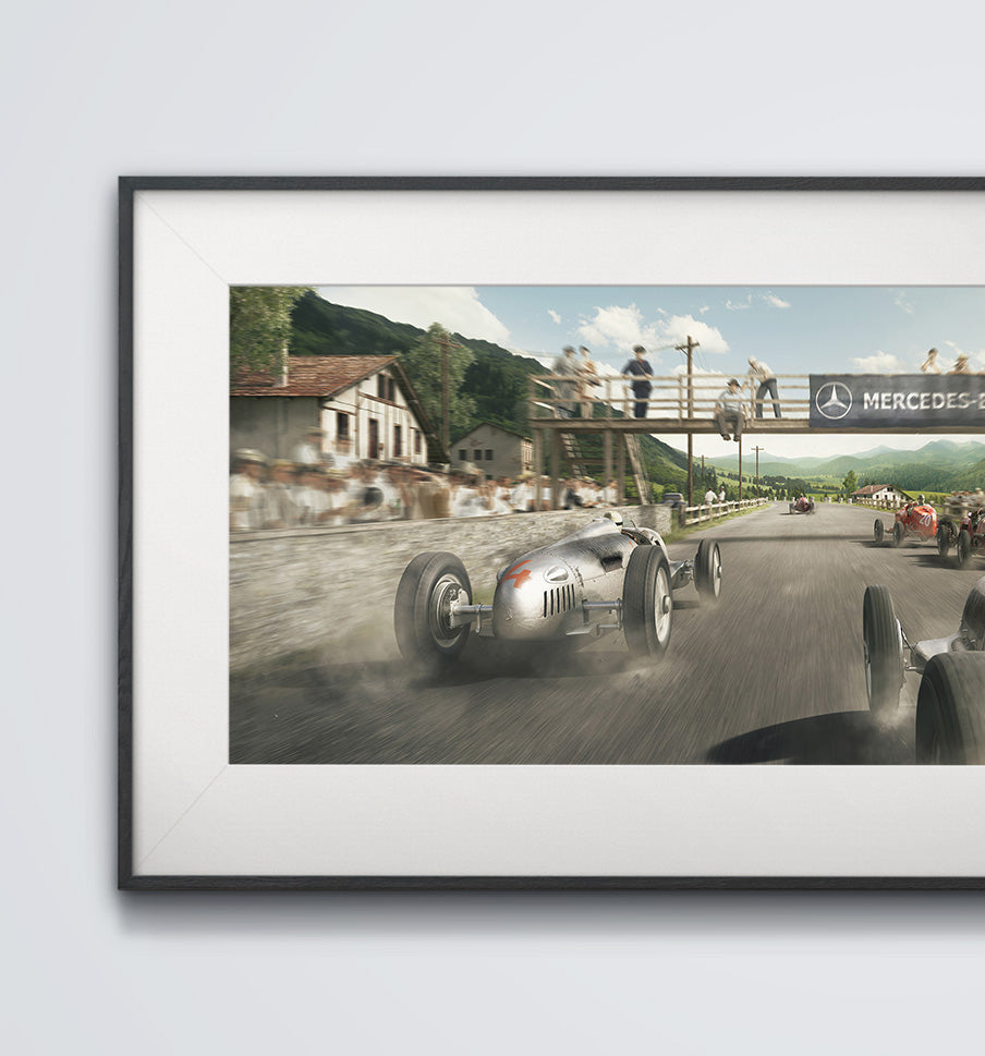 Stoned To Life - Mercedes-Benz - Silver Arrows - Luigi Fagioli - Spanish Grand Prix - 1935 - Automobilist