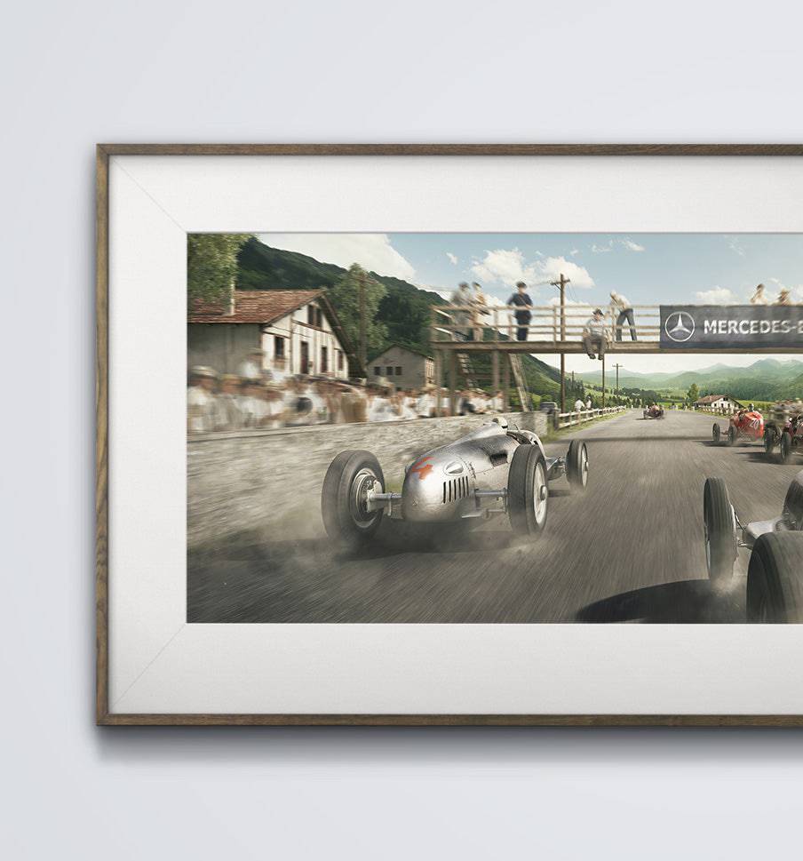 Stoned To Life - Mercedes-Benz - Silver Arrows - Luigi Fagioli - Spanish Grand Prix - 1935 - Automobilist