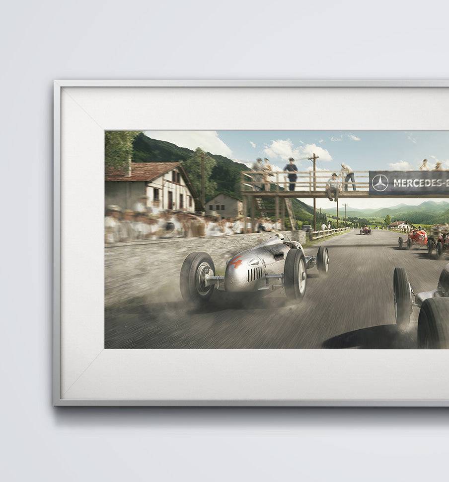 Stoned To Life - Mercedes-Benz - Silver Arrows - Luigi Fagioli - Spanish Grand Prix - 1935 - Automobilist