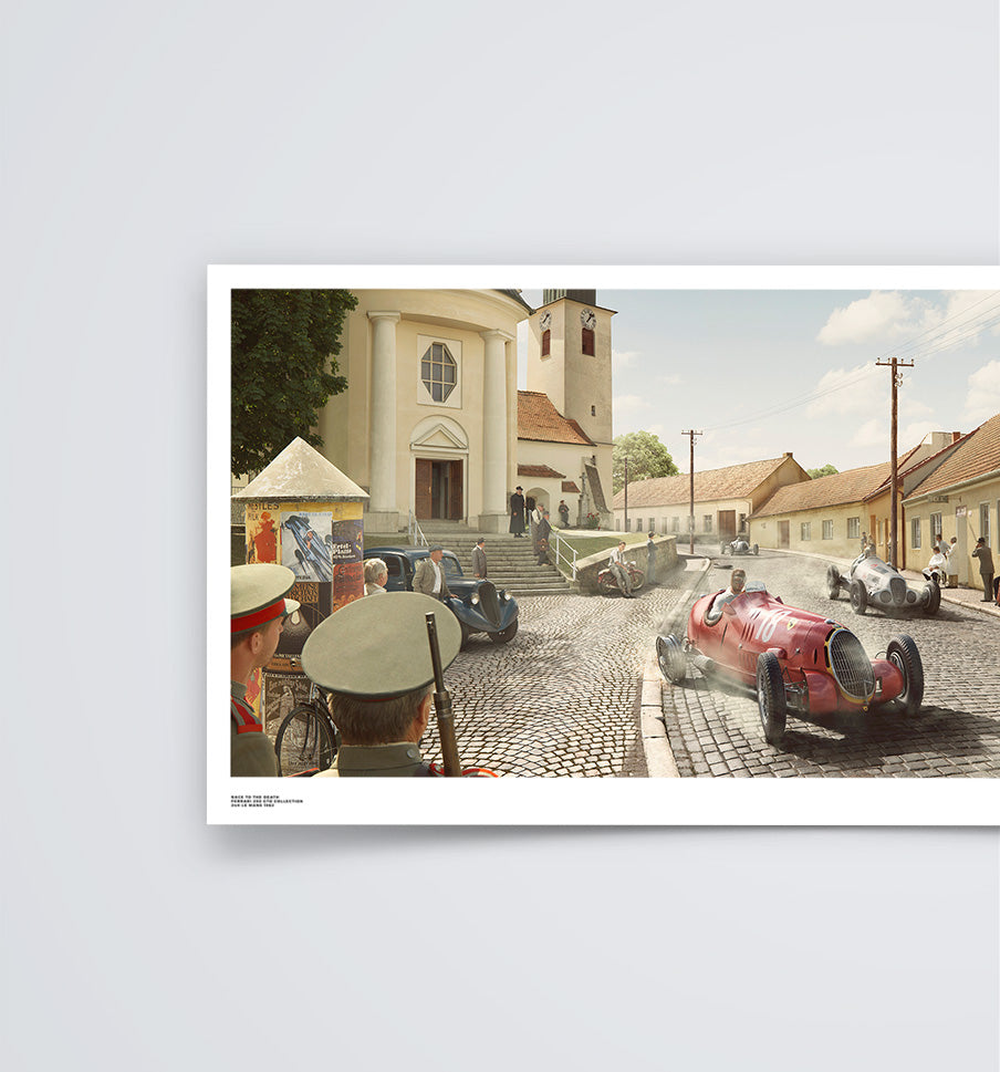 The Bend That Broke - Alfa Romeo - Tazio Nuvolari - Masaryk Grand Prix - 1937 - Automobilist