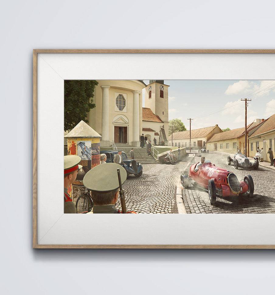 The Bend That Broke - Alfa Romeo - Tazio Nuvolari - Masaryk Grand Prix - 1937 - Automobilist