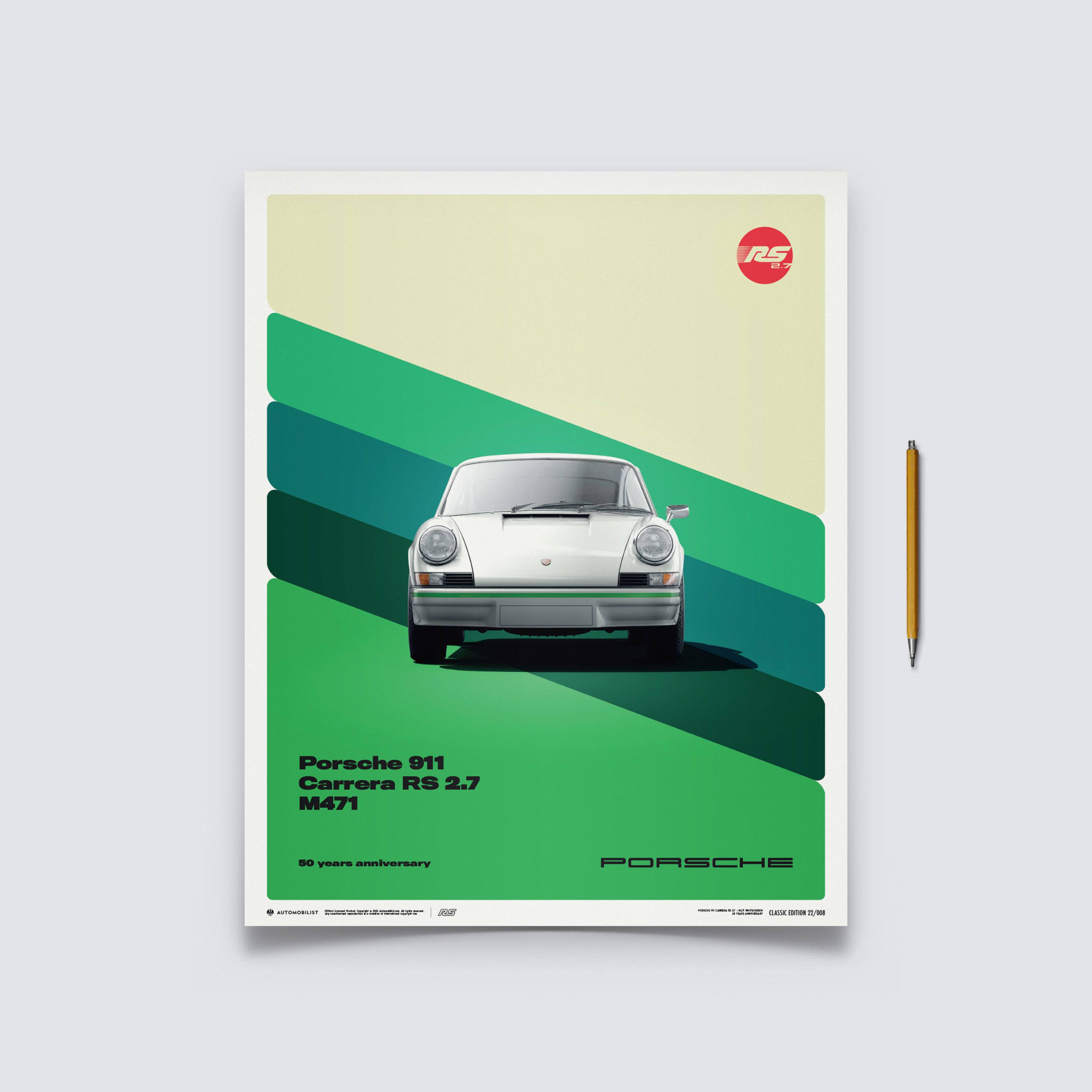 Porsche 911 Carrera RS 2.7 - 50th Anniversary - 1973 - White - Automobilist
