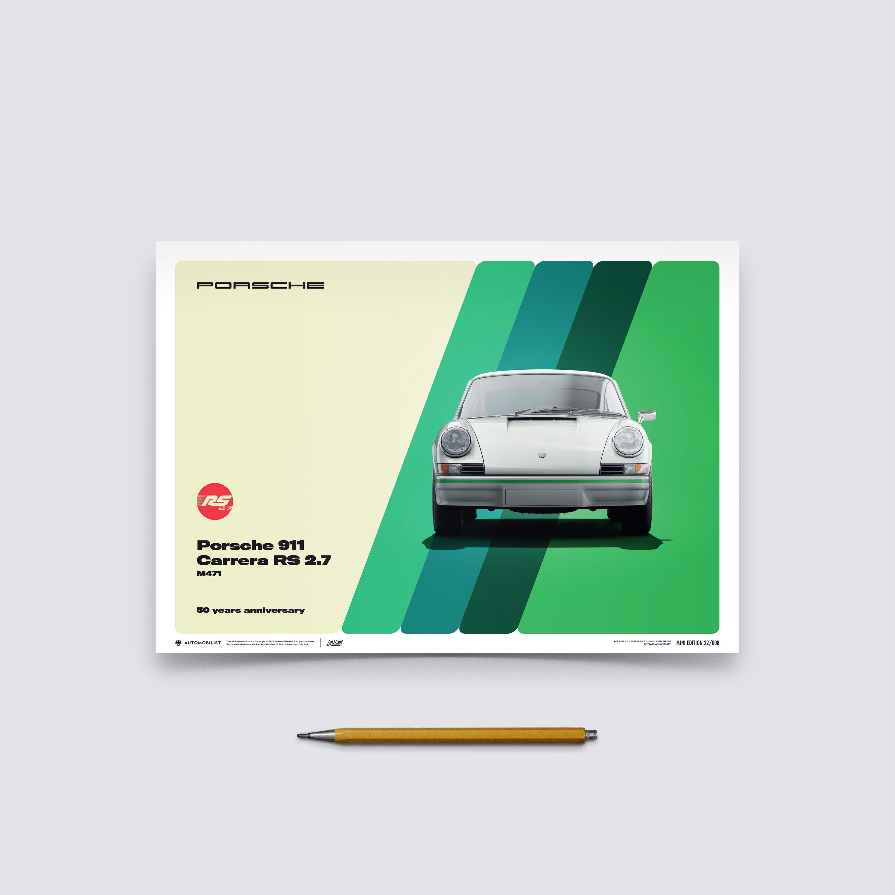 Porsche 911 Carrera RS 2.7 - 50th Anniversary - 1973 - White - Automobilist