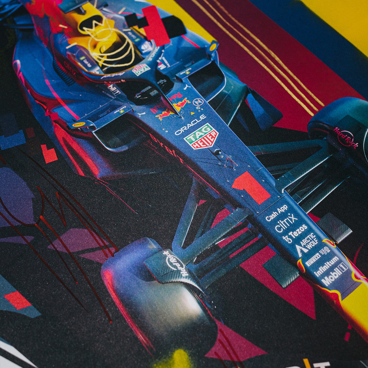 Oracle Red Bull Racing - Max Verstappen - Art to the Max - 2022 | Art Edition | #05/25