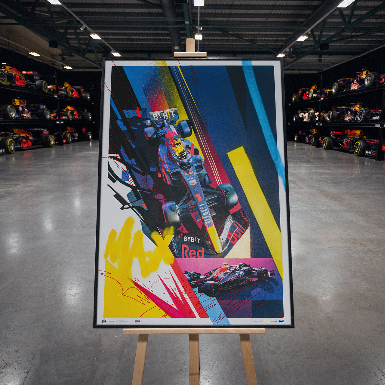 Oracle Red Bull Racing - Max Verstappen - Art to the Max - 2022 | Art Edition | #05/25